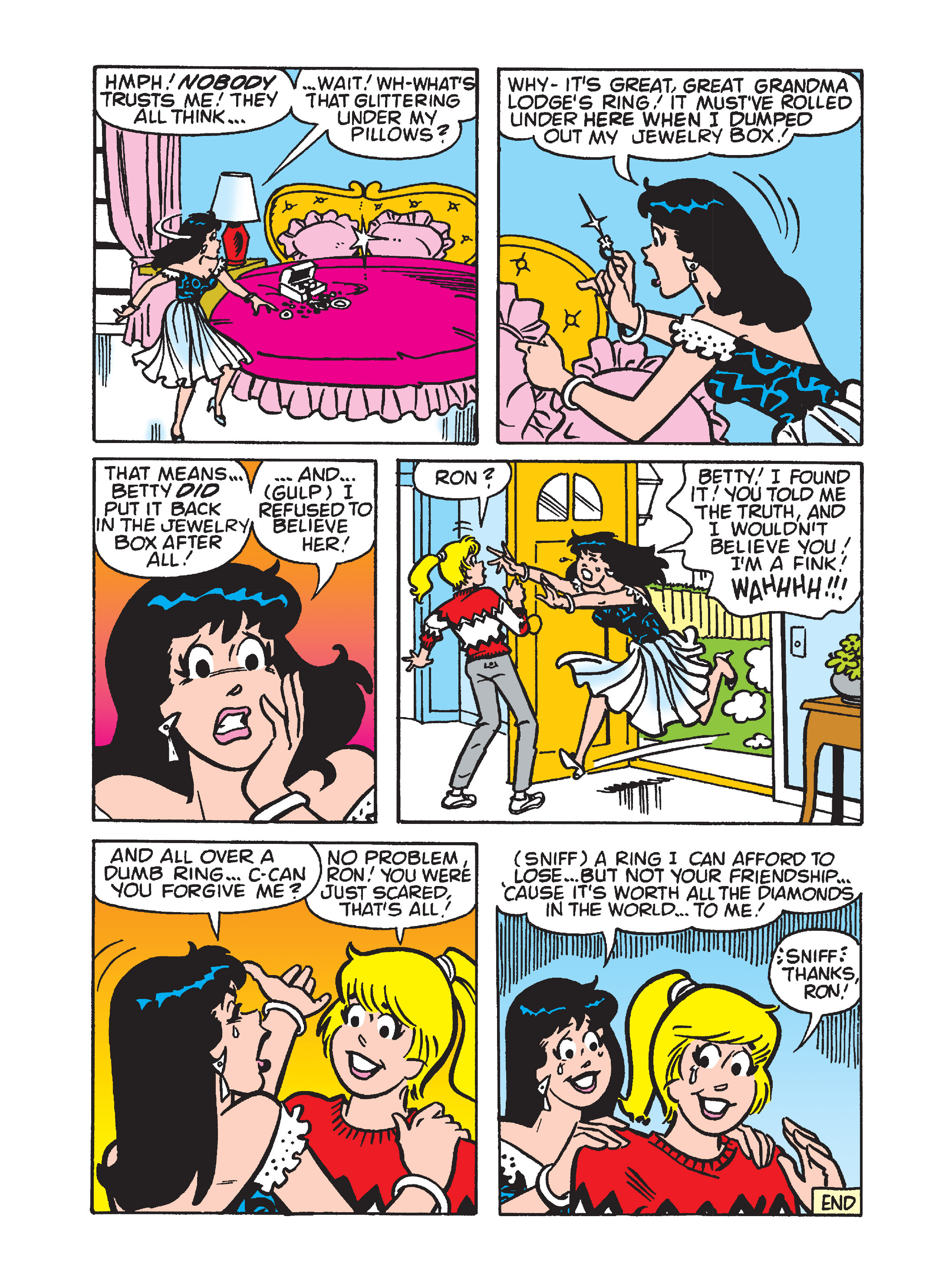 Read online Betty and Veronica Double Digest comic -  Issue #218 - 73