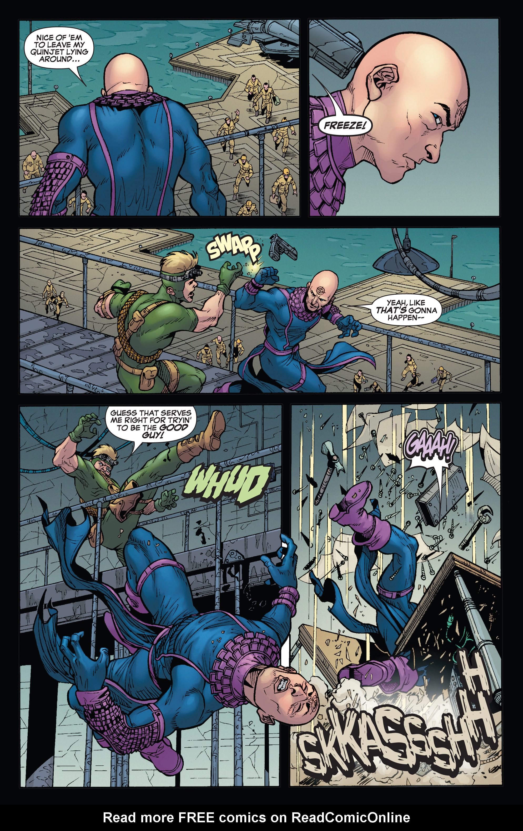 Read online Dark Reign: Hawkeye comic -  Issue #5 - 11