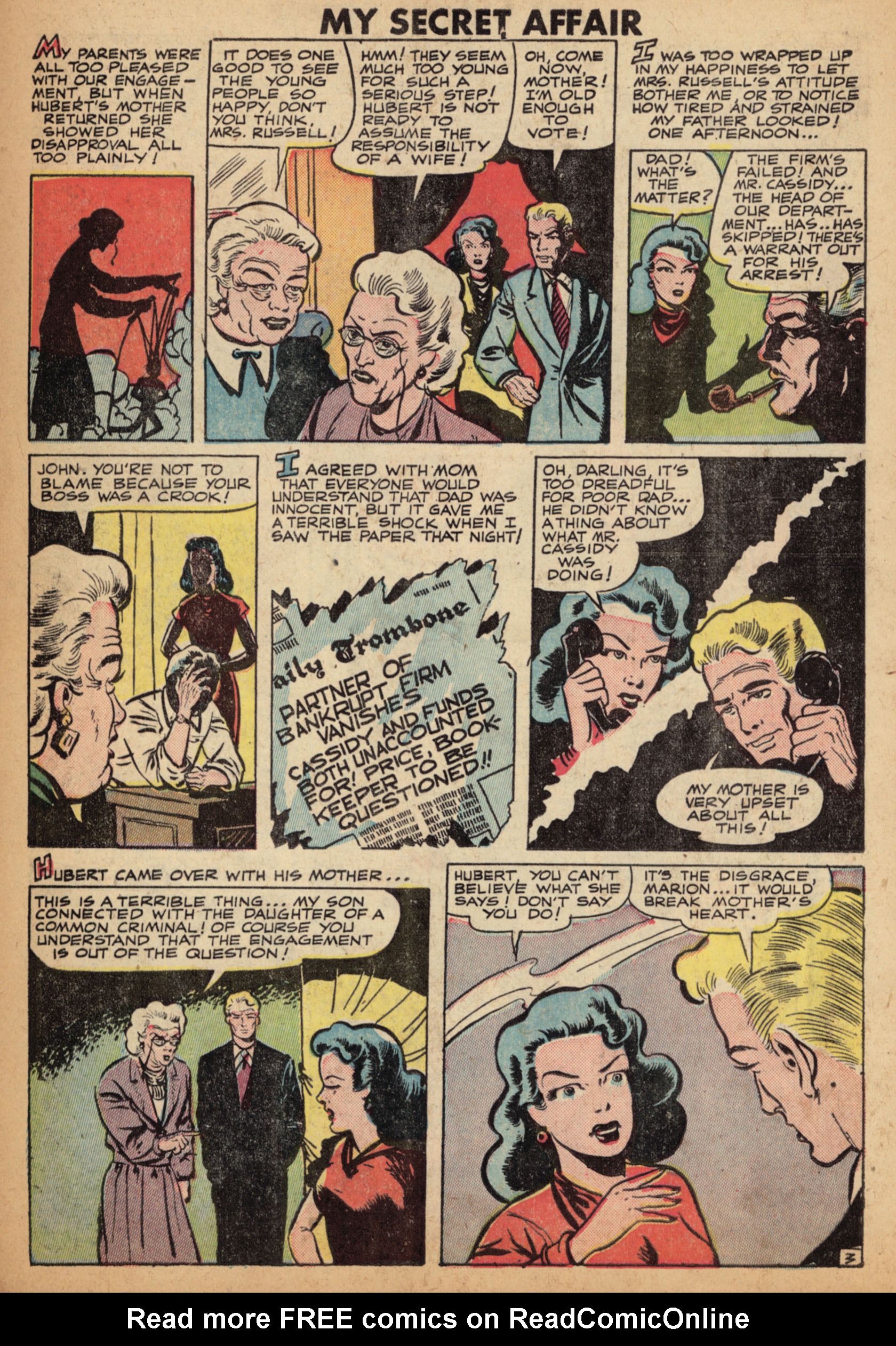 Read online My Secret Affair comic -  Issue #2 - 14