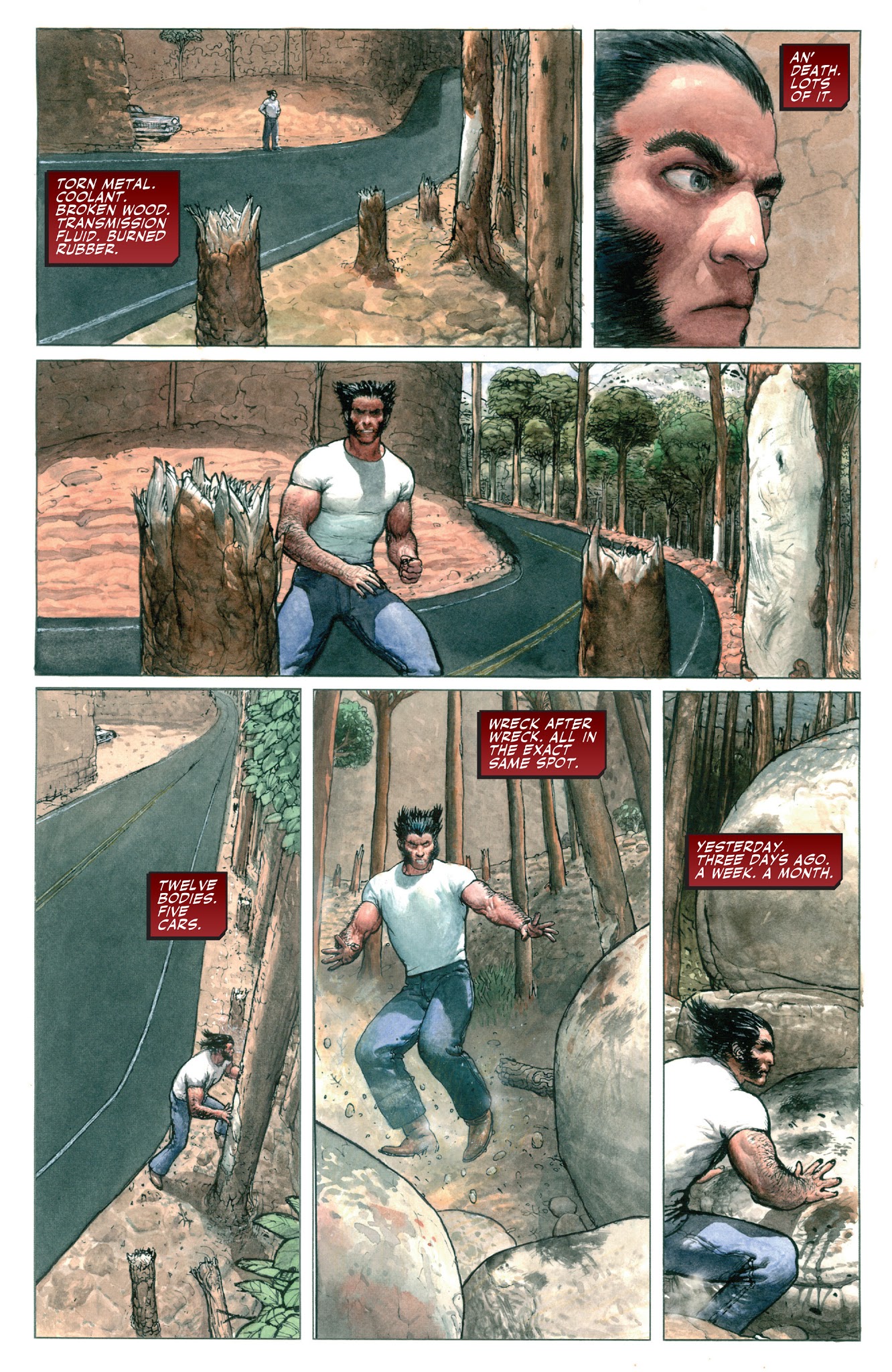 Read online Wolverine: Flies to a Spider comic -  Issue # TPB - 43