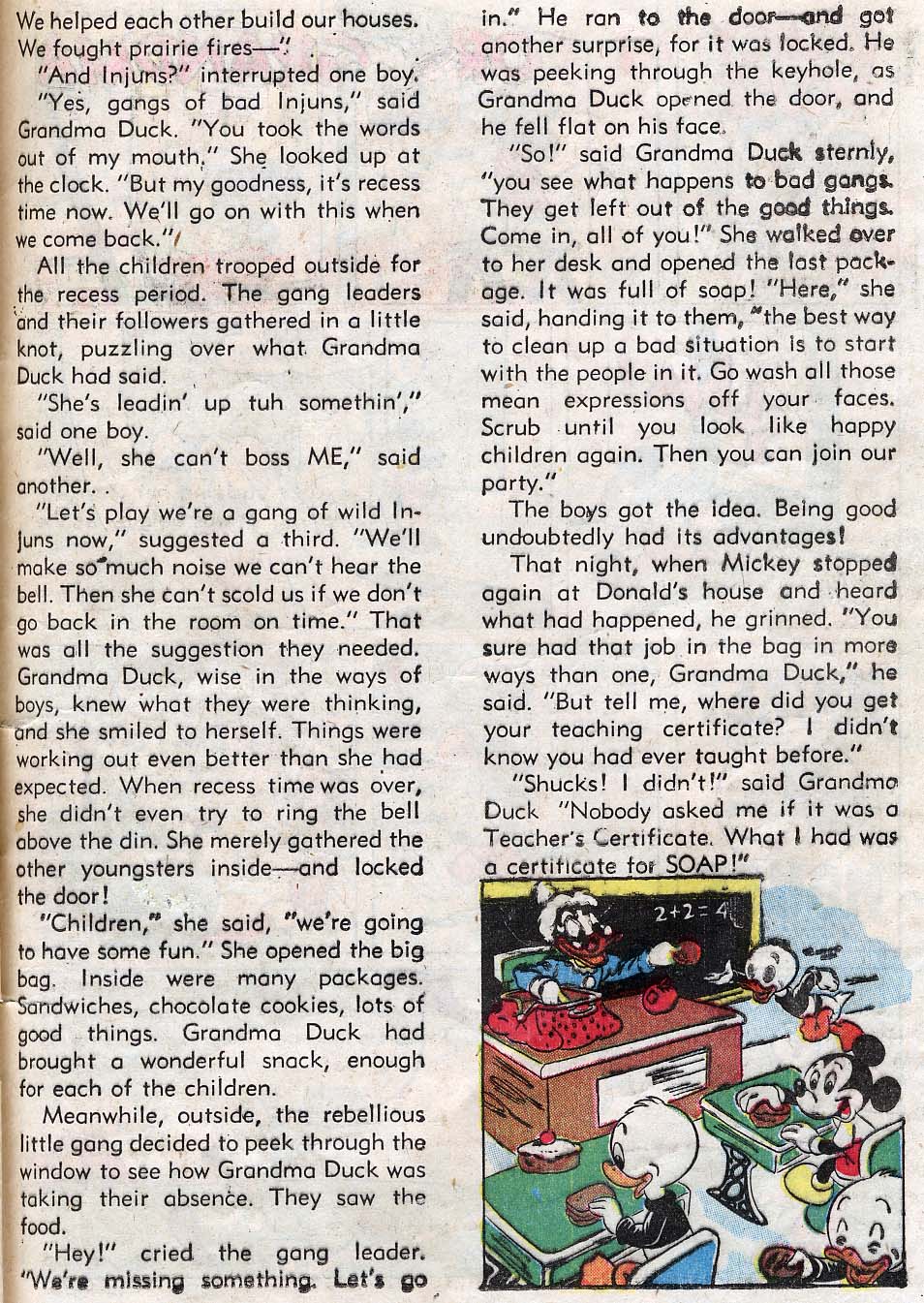 Read online Walt Disney's Comics and Stories comic -  Issue #97 - 35