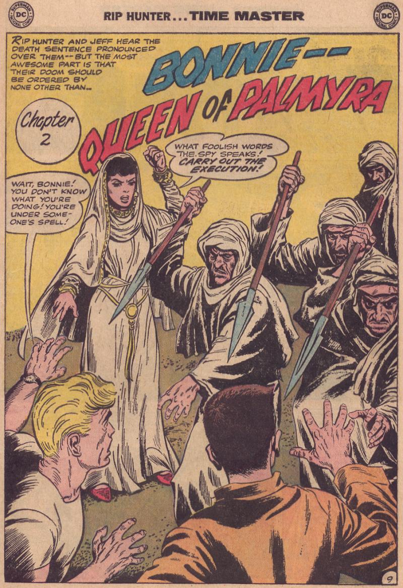 Read online Rip Hunter...Time Master comic -  Issue #10 - 12