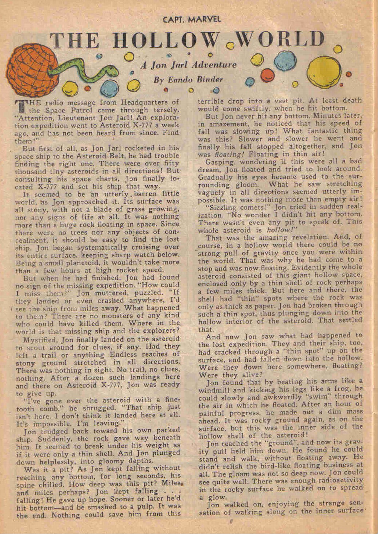 Read online Captain Marvel Adventures comic -  Issue #122 - 22