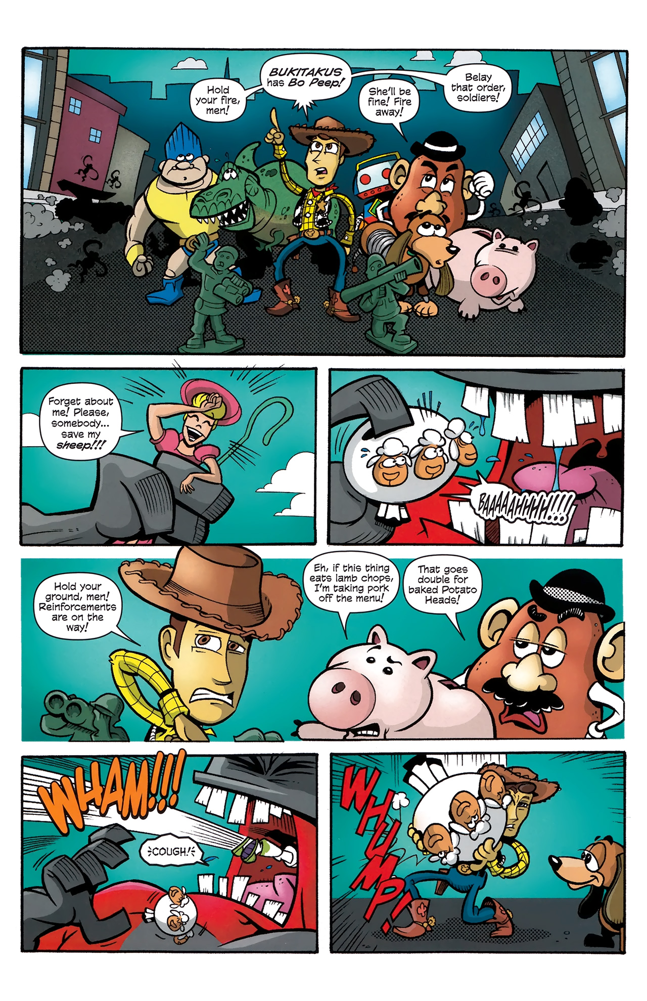 Read online Toy Story (2009) comic -  Issue #4 - 4