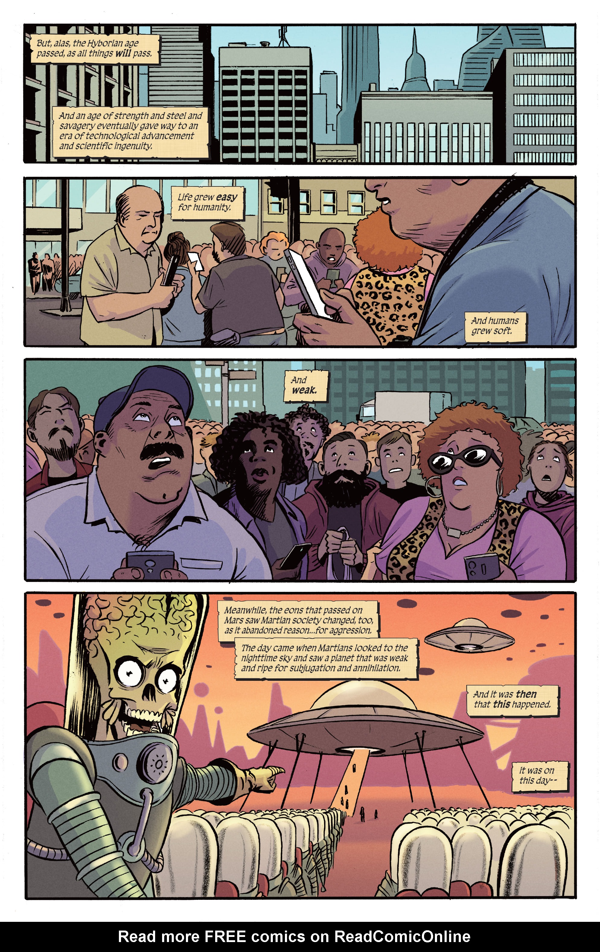 Mars Attacks Red Sonja 005 (2020) ……………… Read All Comics Online