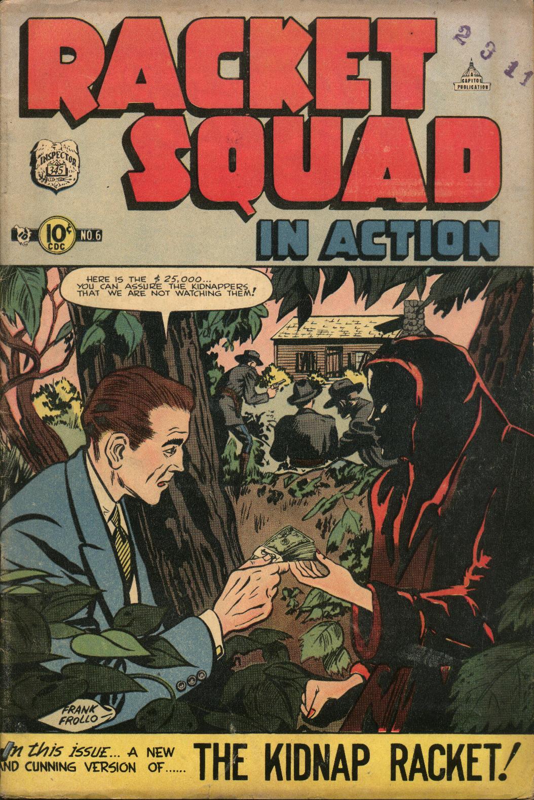 Read online Racket Squad in Action comic -  Issue #6 - 1