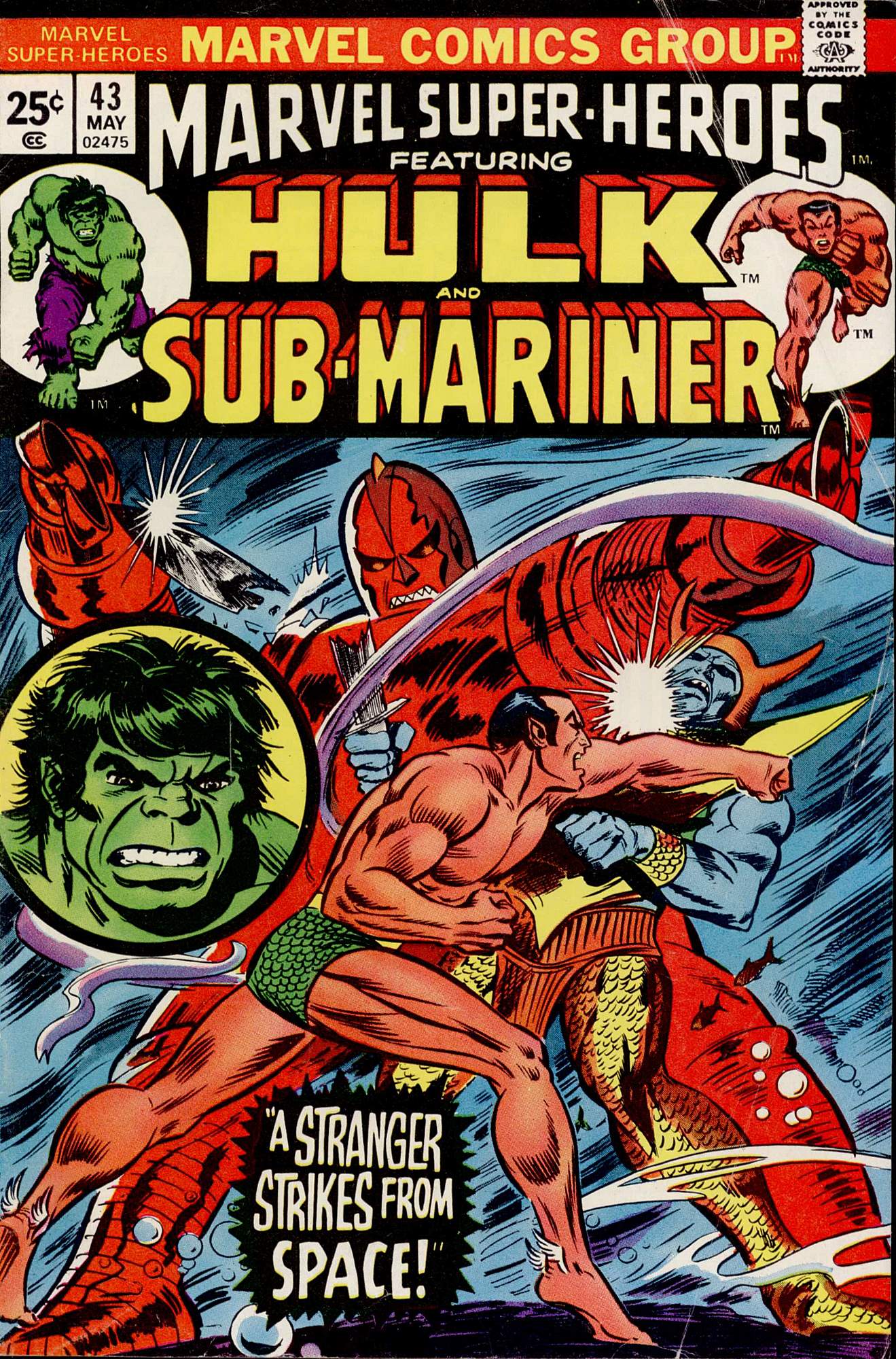 Read online Marvel Super-Heroes comic -  Issue #43 - 1