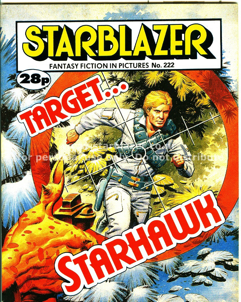 Read online Starblazer comic -  Issue #222 - 1