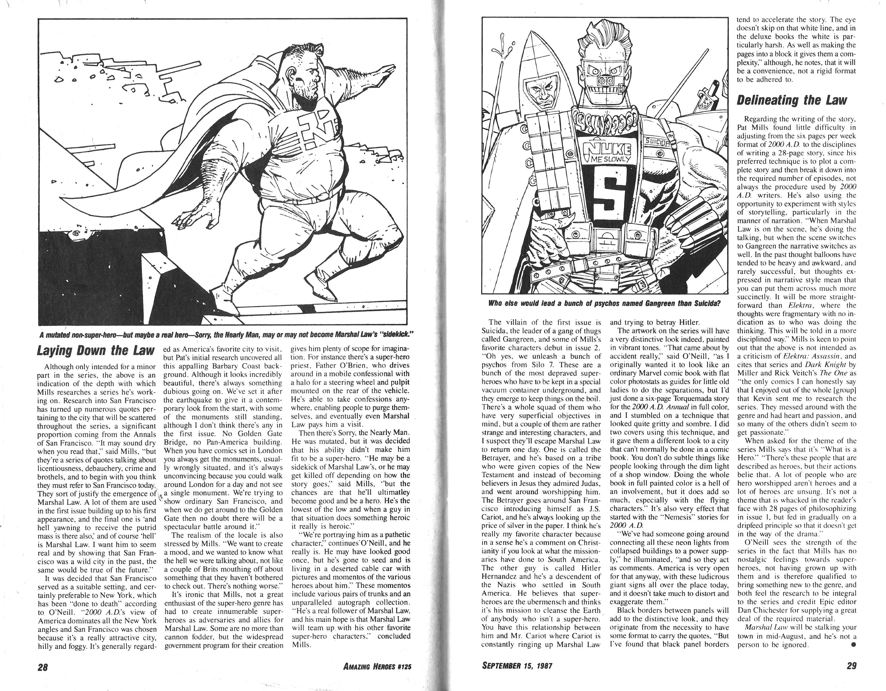 Read online Amazing Heroes comic -  Issue #125 - 15