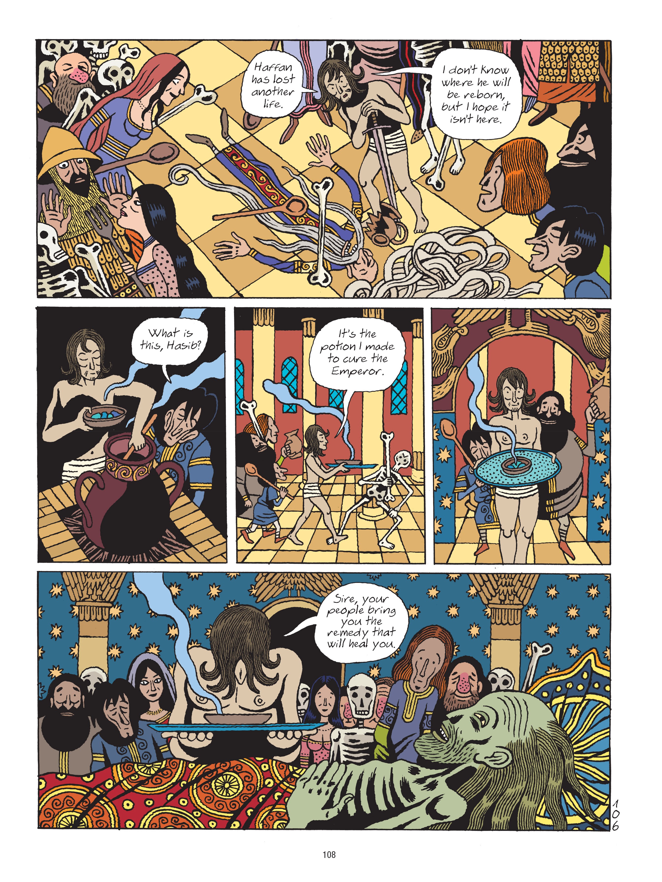 Read online A Tale of a Thousand and One Nights: HASIB & the Queen of Serpents comic -  Issue # TPB - 108