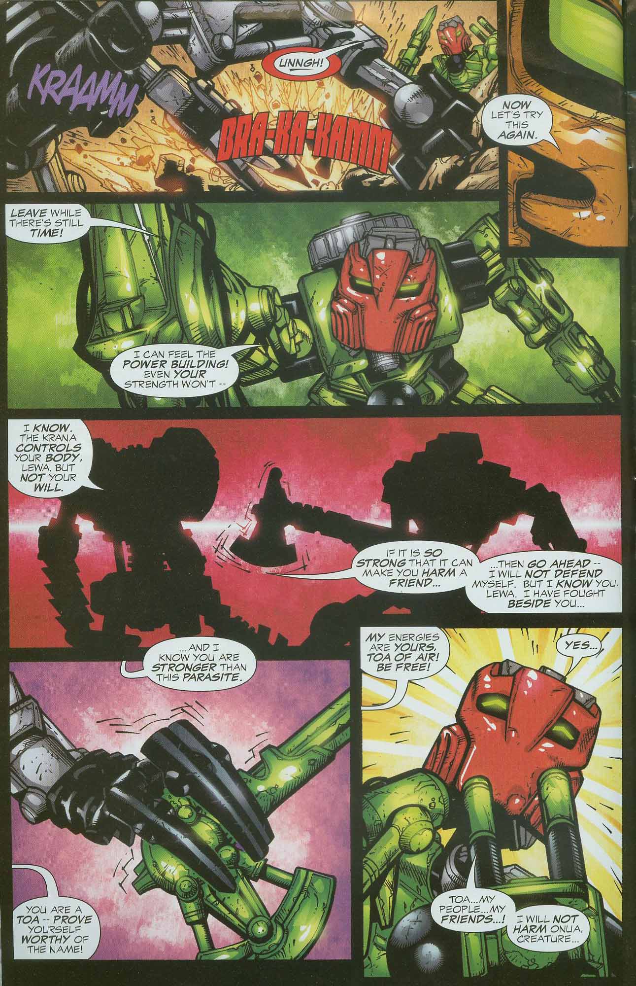 Read online Bionicle comic -  Issue #6 - 6