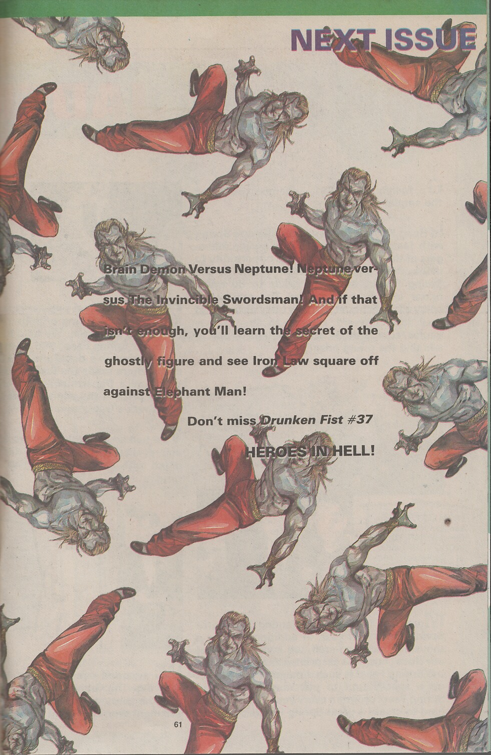 Read online Drunken Fist comic -  Issue #36 - 61