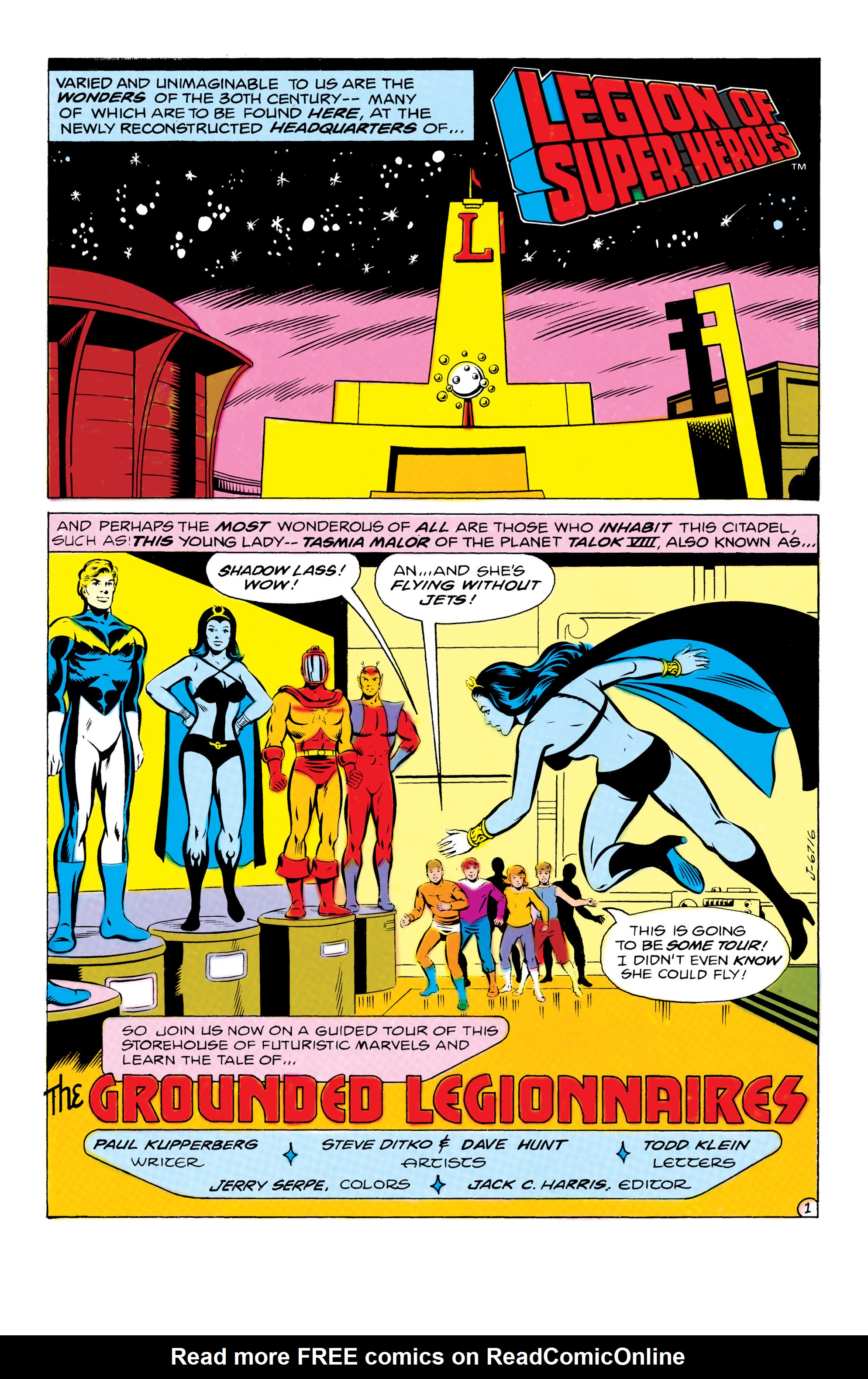 Read online Legion of Super-Heroes (1980) comic -  Issue #267 - 19