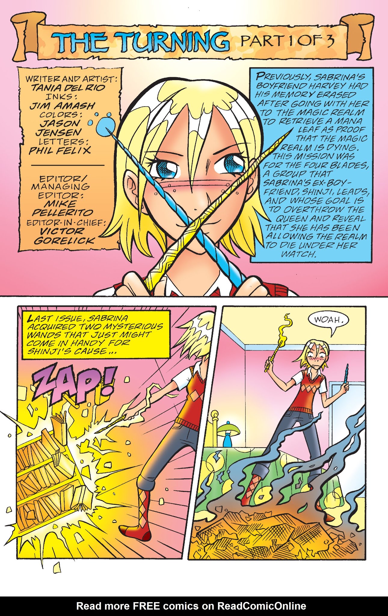 Read online Sabrina the Teenage Witch (2000) comic -  Issue #90 - 2