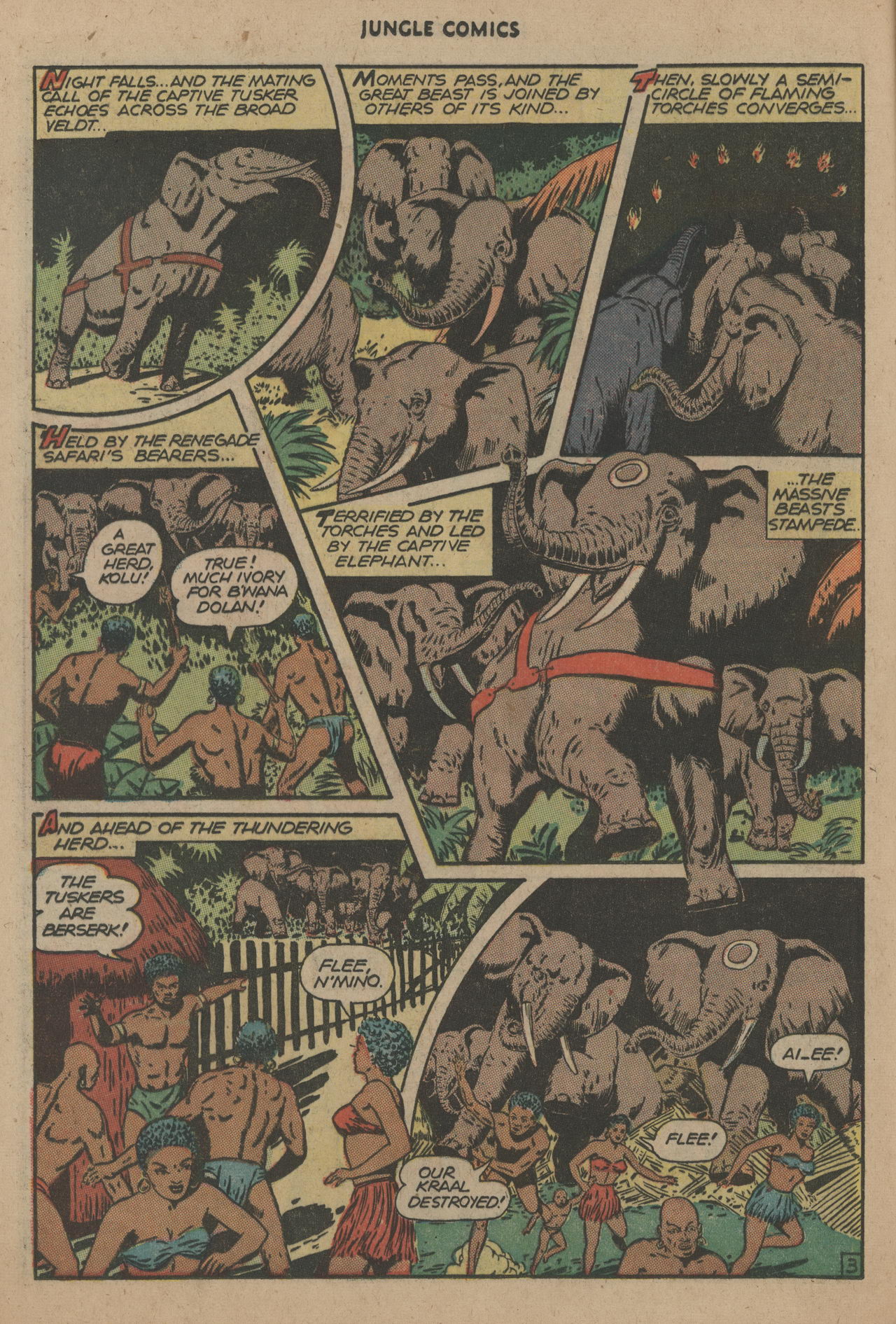Read online Jungle Comics comic -  Issue #81 - 22