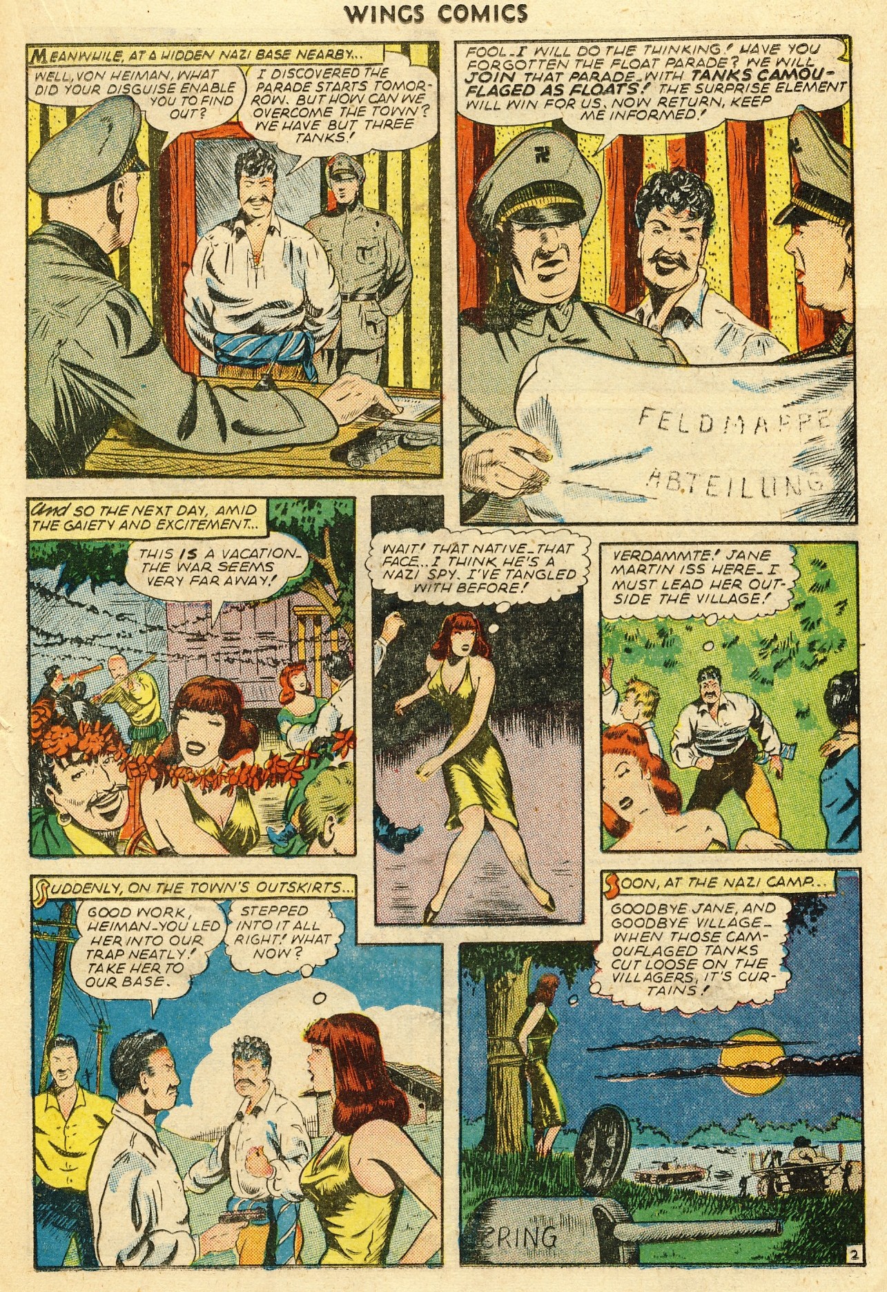 Read online Wings Comics comic -  Issue #61 - 19