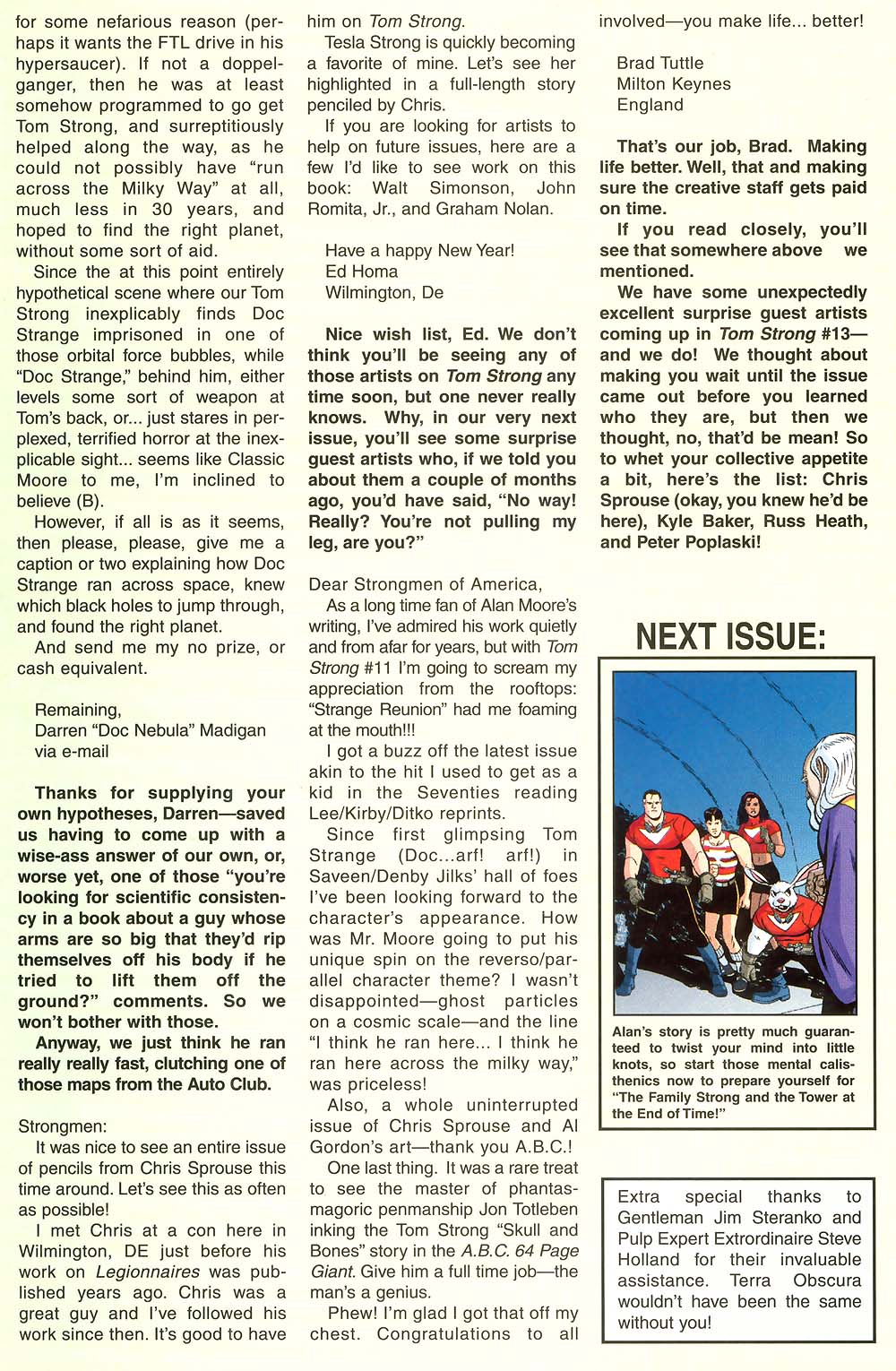Read online Tom Strong comic -  Issue #12 - 26