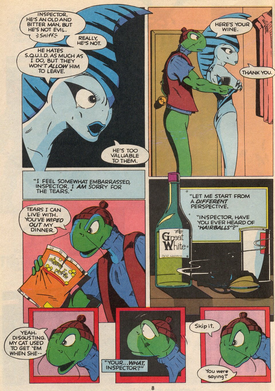 Read online Fish Police comic -  Issue #1 - 6