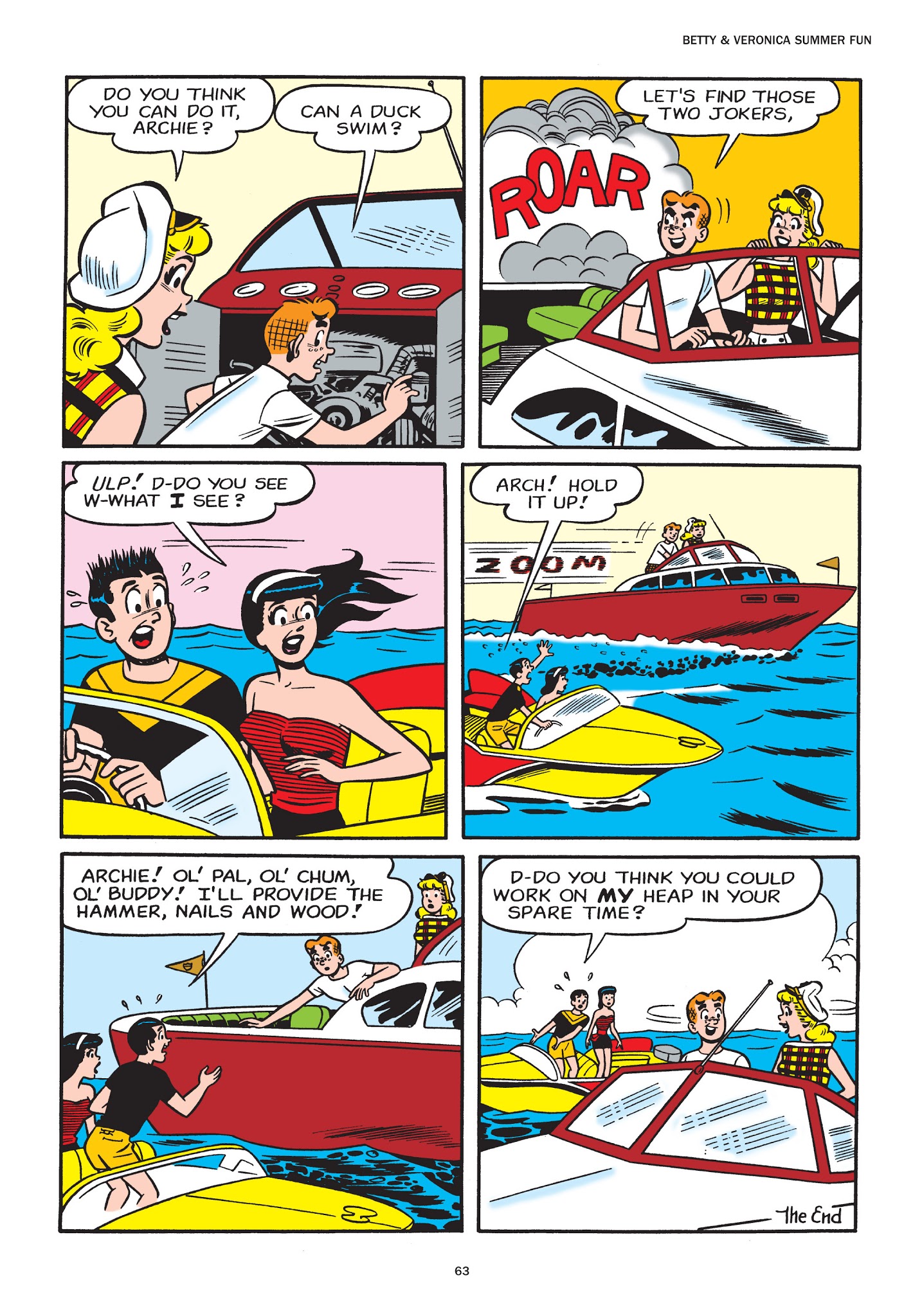 Read online Betty and Veronica Summer Fun comic -  Issue # TPB - 65