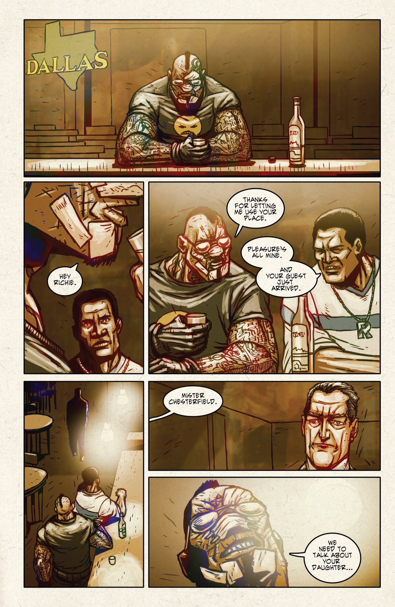Read online Repossessed comic -  Issue #3 - 5