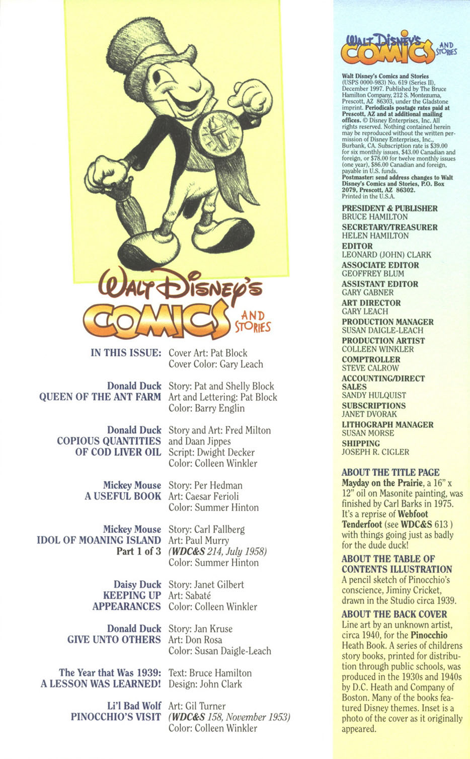 Read online Walt Disney's Comics and Stories comic -  Issue #619 - 4