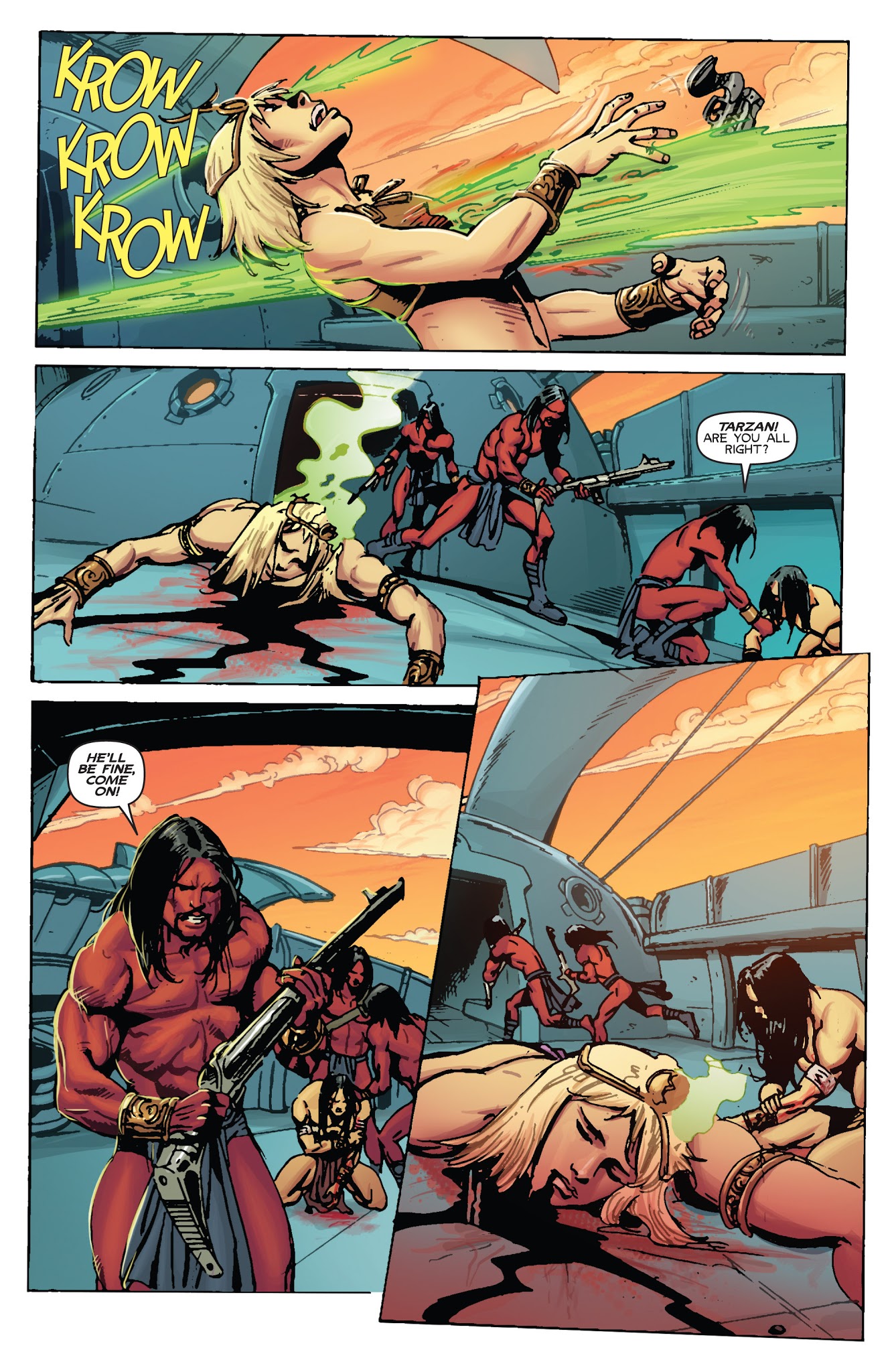 Read online Lords Of Mars comic -  Issue #6 - 18