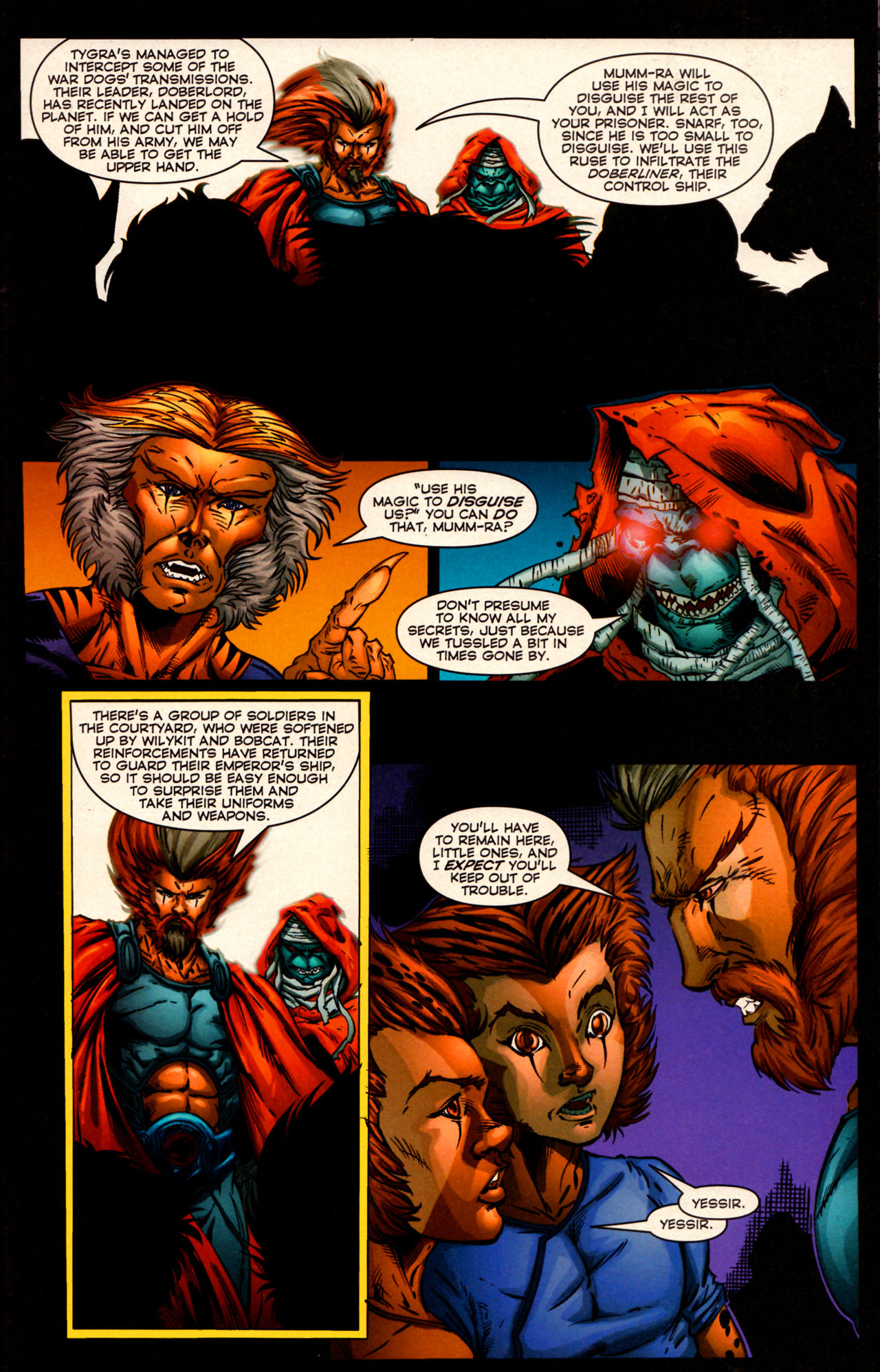 Read online ThunderCats: Dogs of War comic -  Issue #3 - 16