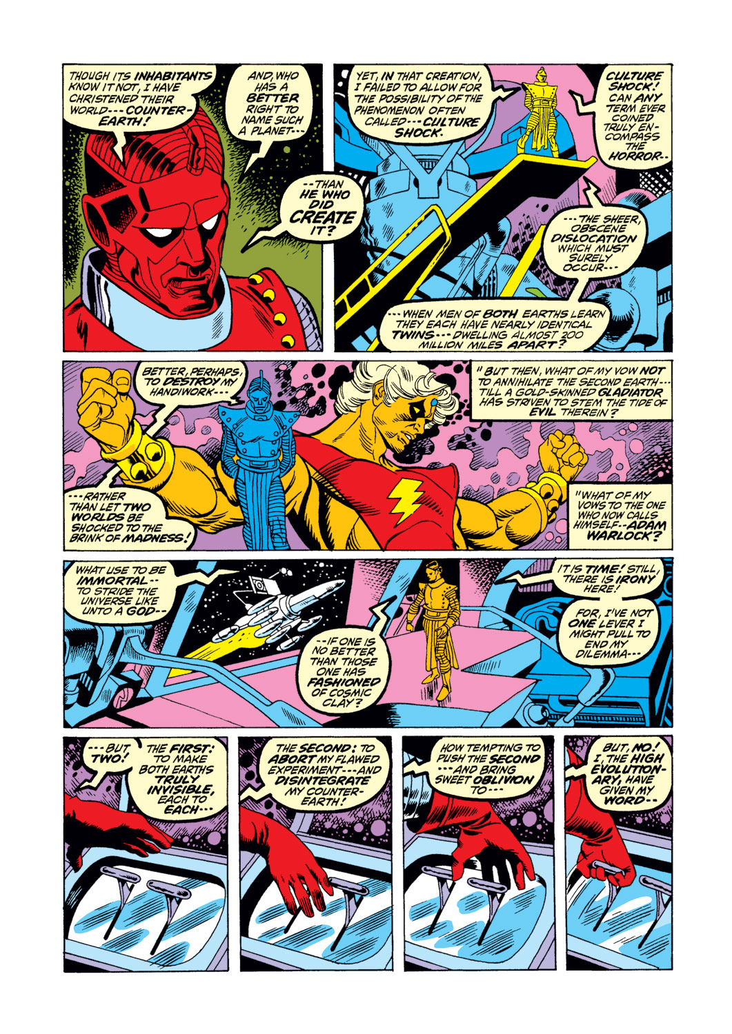 Read online Warlock (1972) comic -  Issue #1 - 4