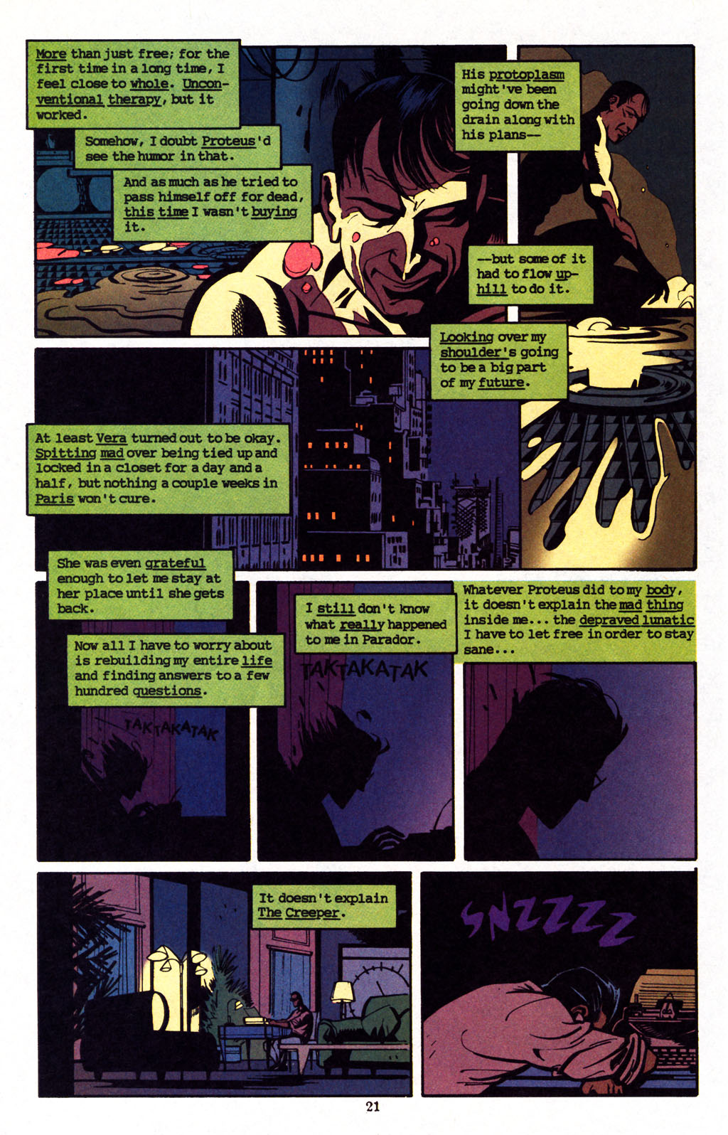 Read online The Creeper (1997) comic -  Issue #3 - 21