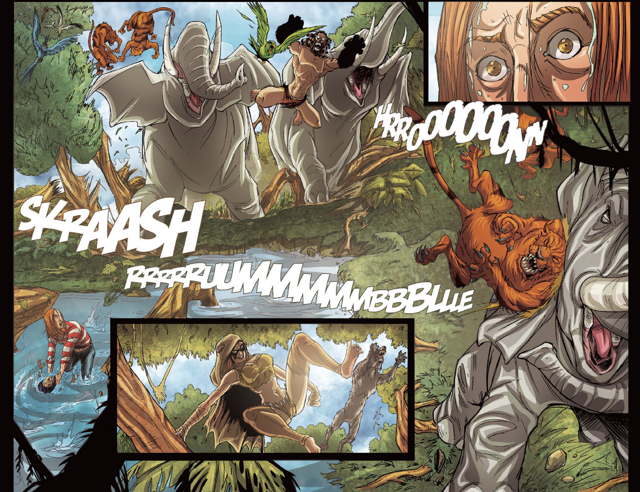 Read online Grimm Fairy Tales presents The Jungle Book: Last of the Species comic -  Issue #1 - 16