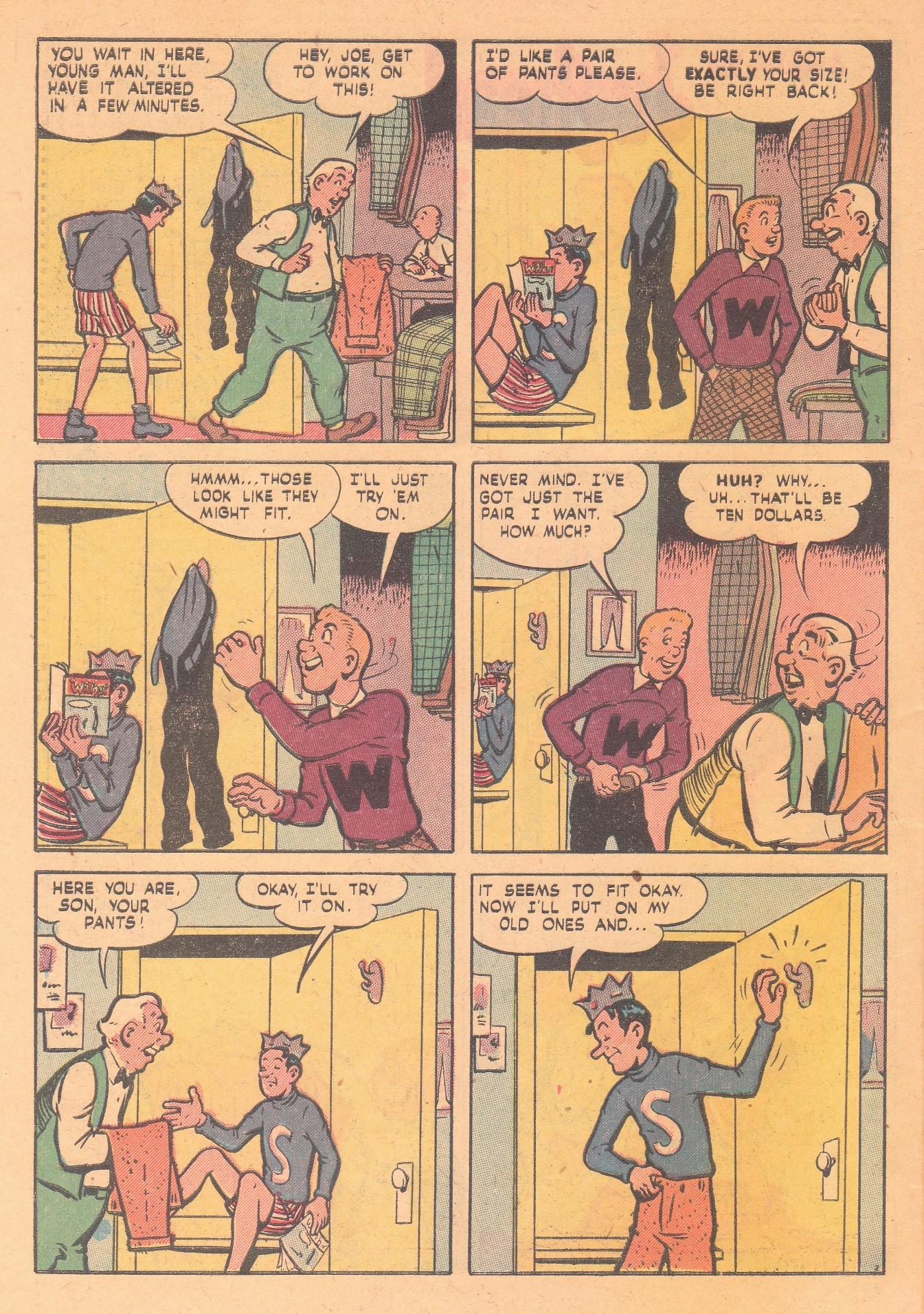 Read online Archie's Pal Jughead comic -  Issue #4 - 31