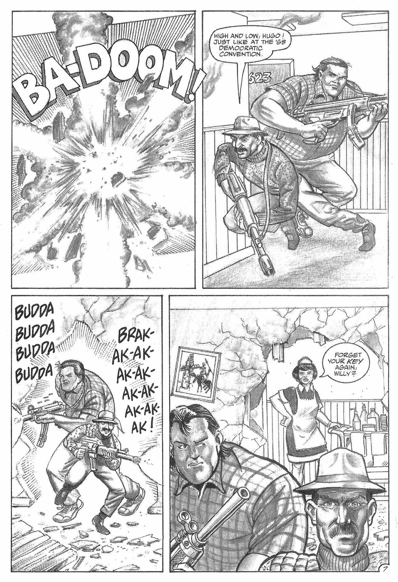 Read online Dinosaurs For Hire (1988) comic -  Issue #4 - 9