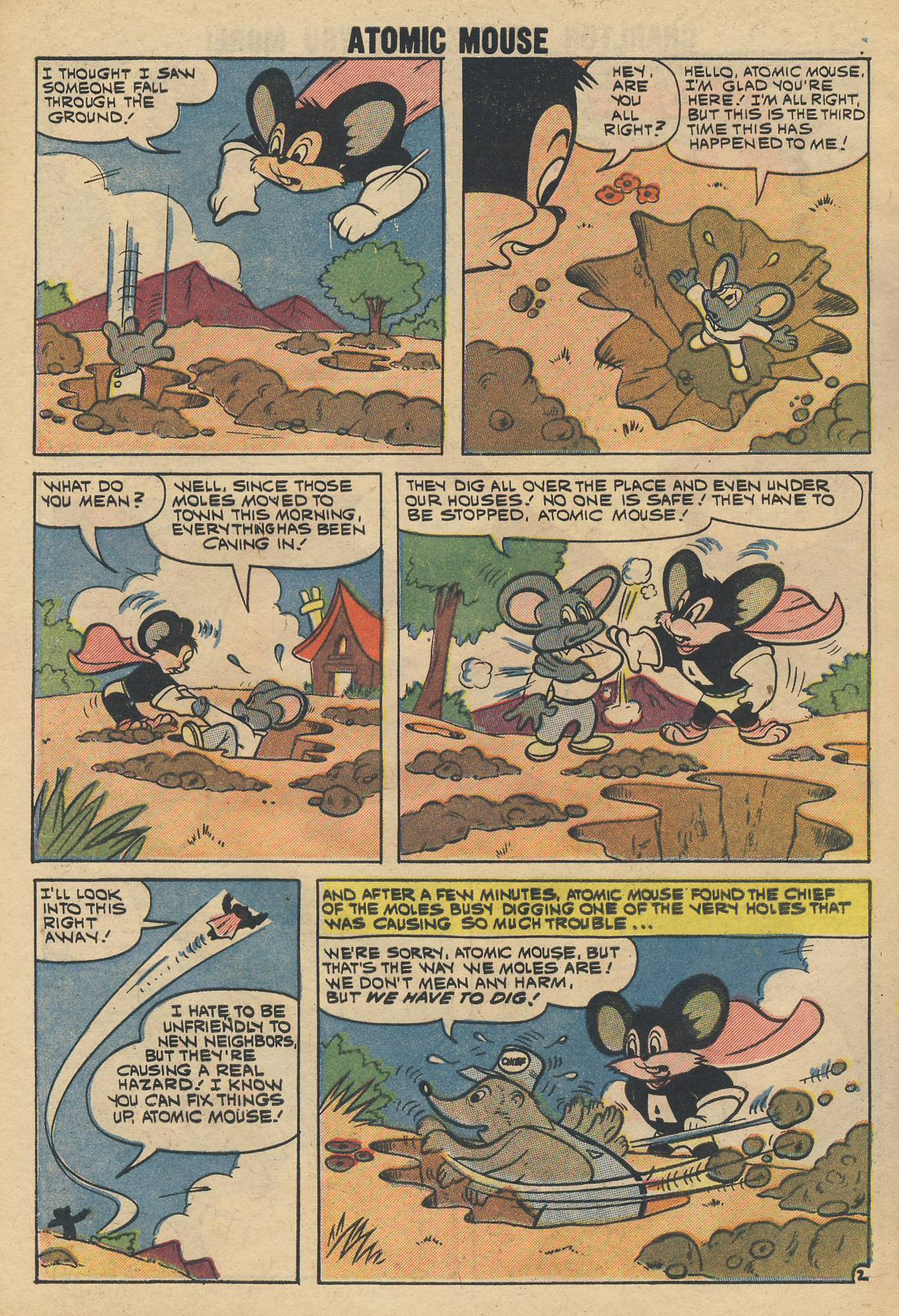 Read online Atomic Mouse comic -  Issue #36 - 4