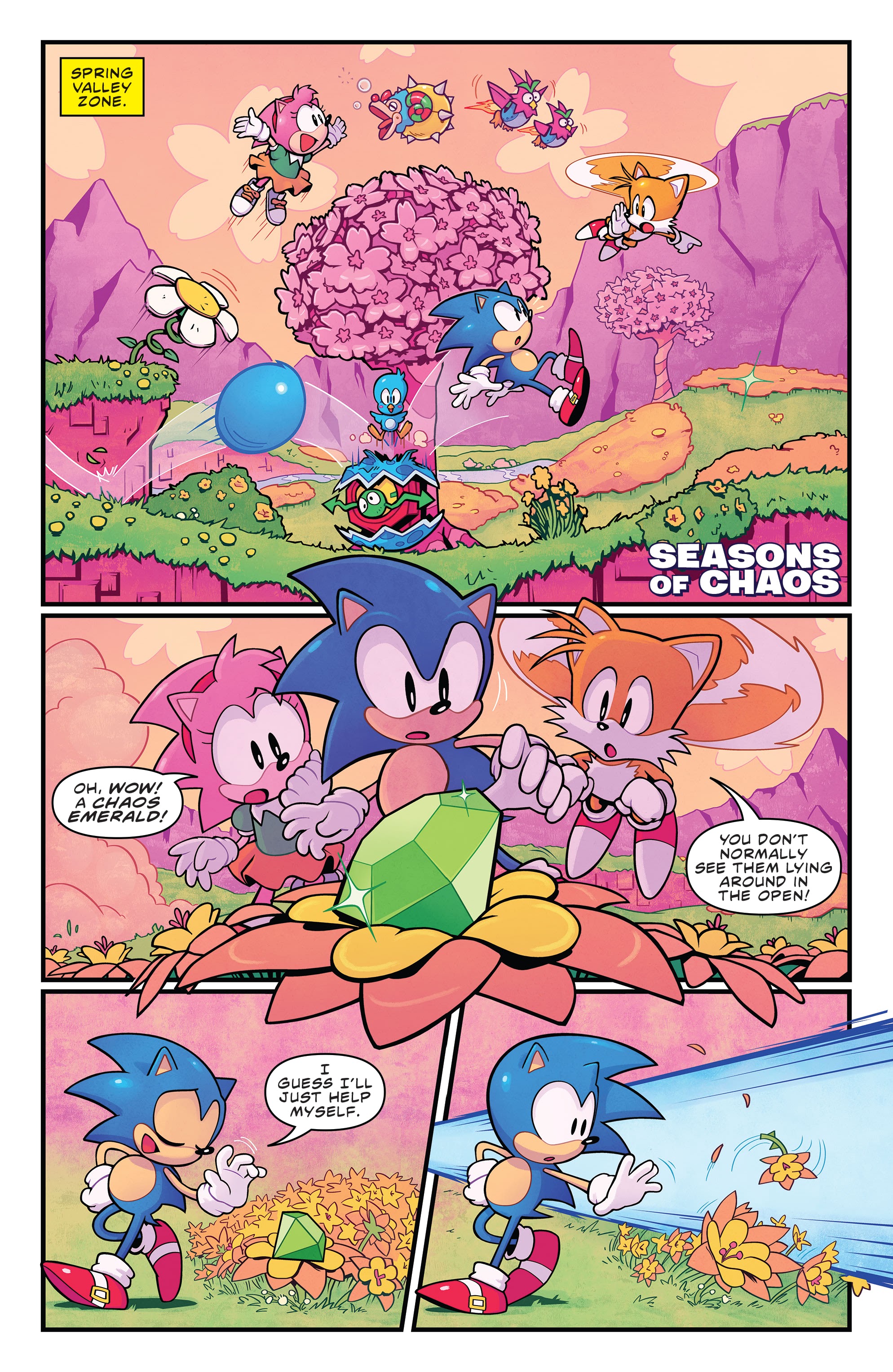 Read online Sonic the Hedgehog 30th Anniversary Special comic -  Issue # TPB - 3