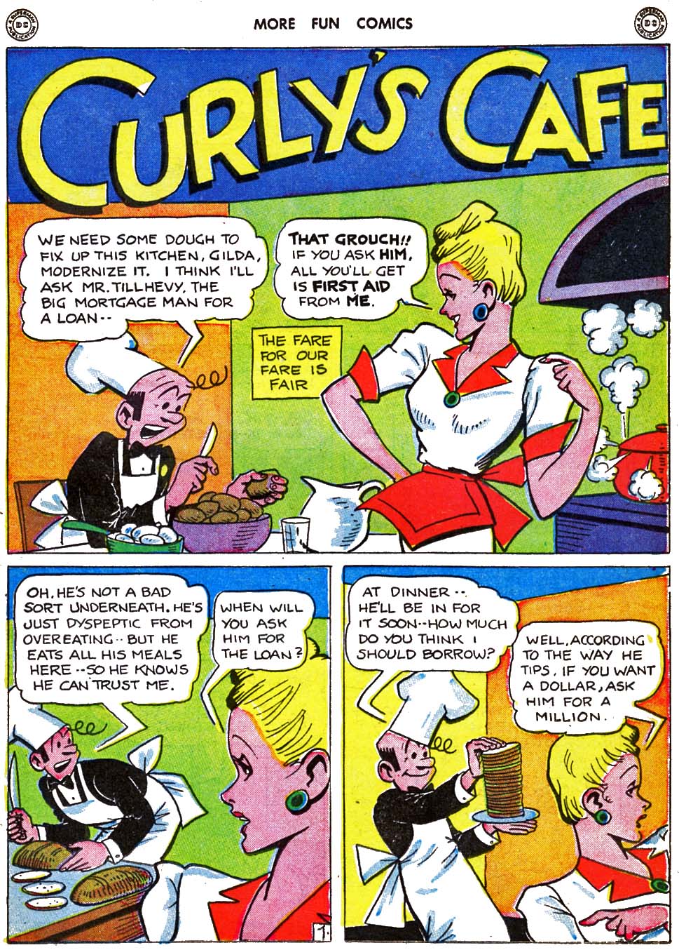 Read online More Fun Comics comic -  Issue #117 - 90