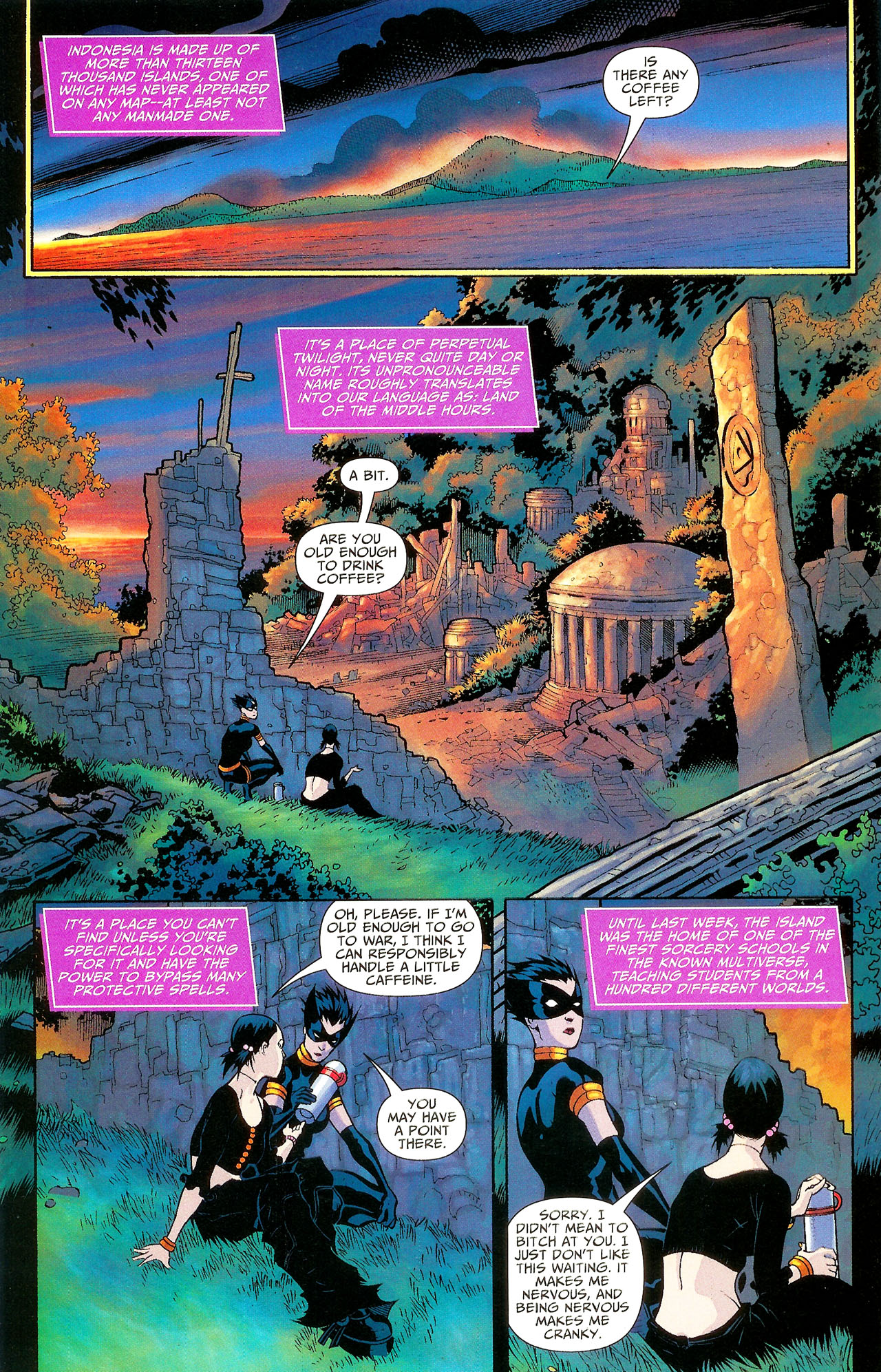 Read online Day of Vengeance comic -  Issue #5 - 14
