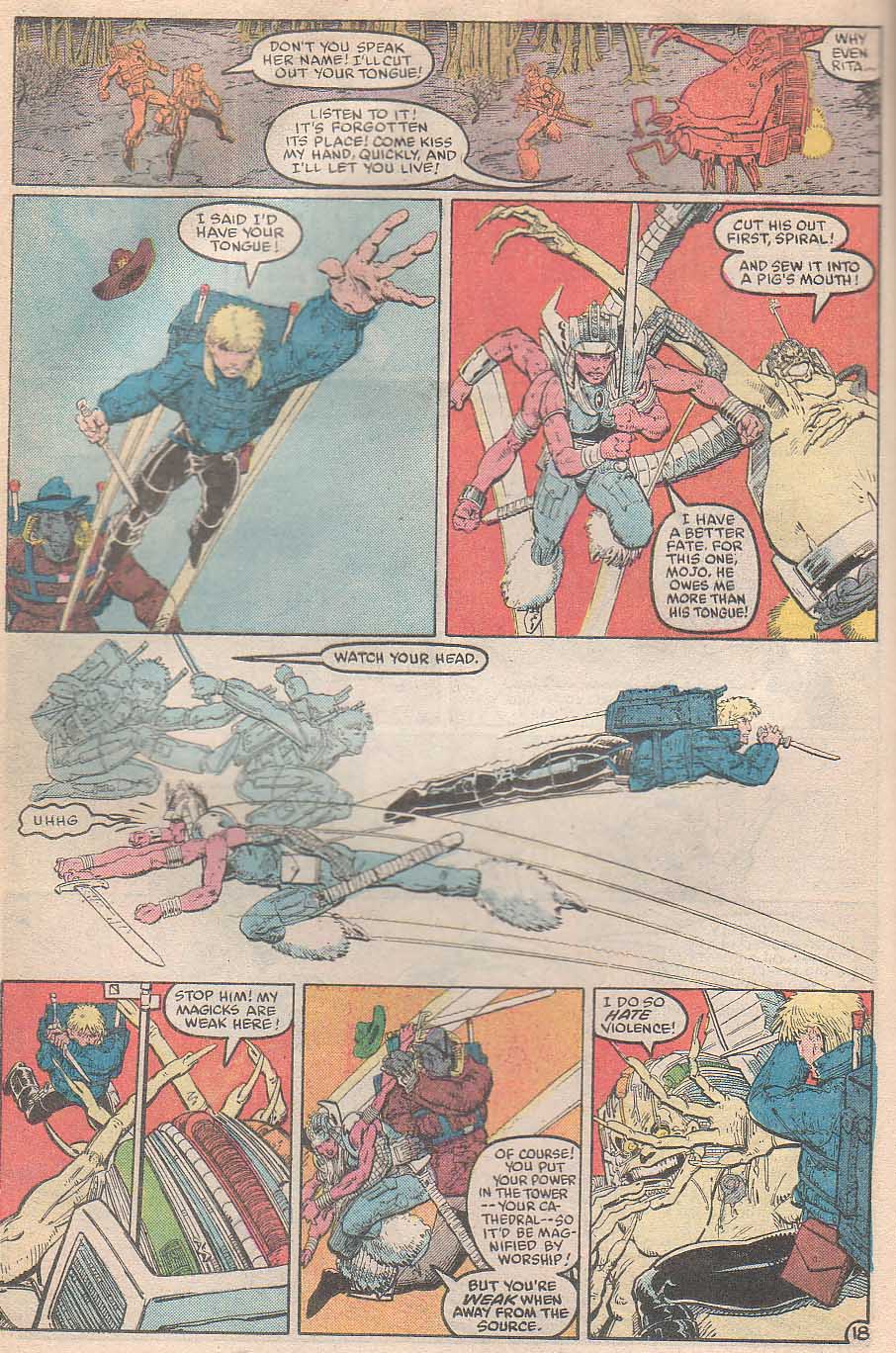 Read online Longshot (1985) comic -  Issue #6 - 19