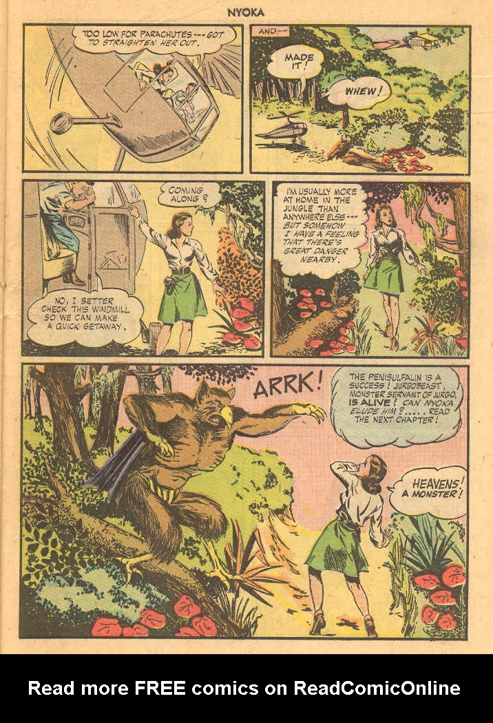 Read online Nyoka the Jungle Girl (1945) comic -  Issue #4 - 31