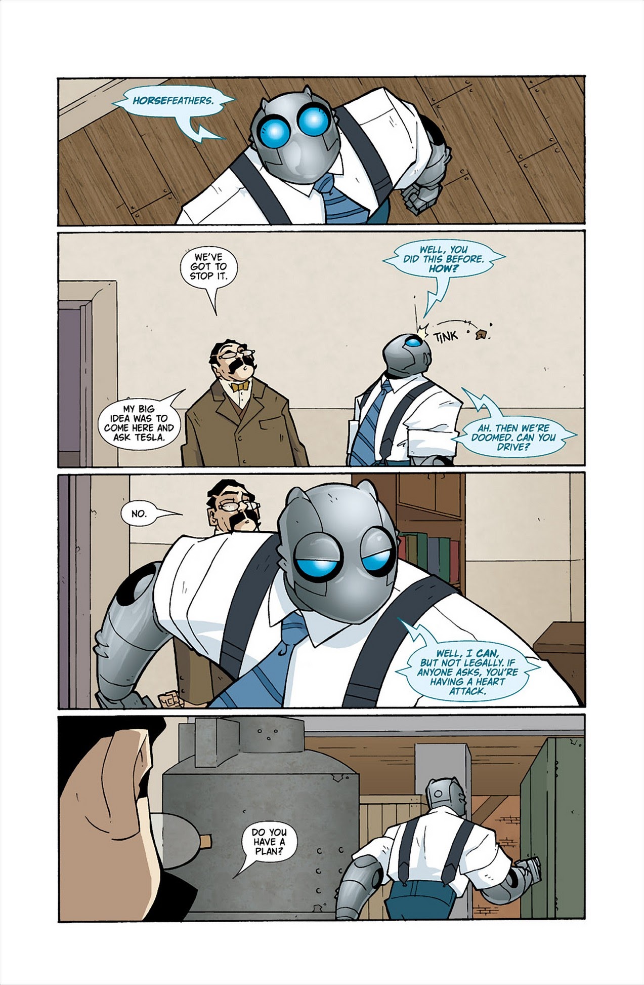 Read online Atomic Robo and the Shadow From Beyond Time comic -  Issue #1 - 22