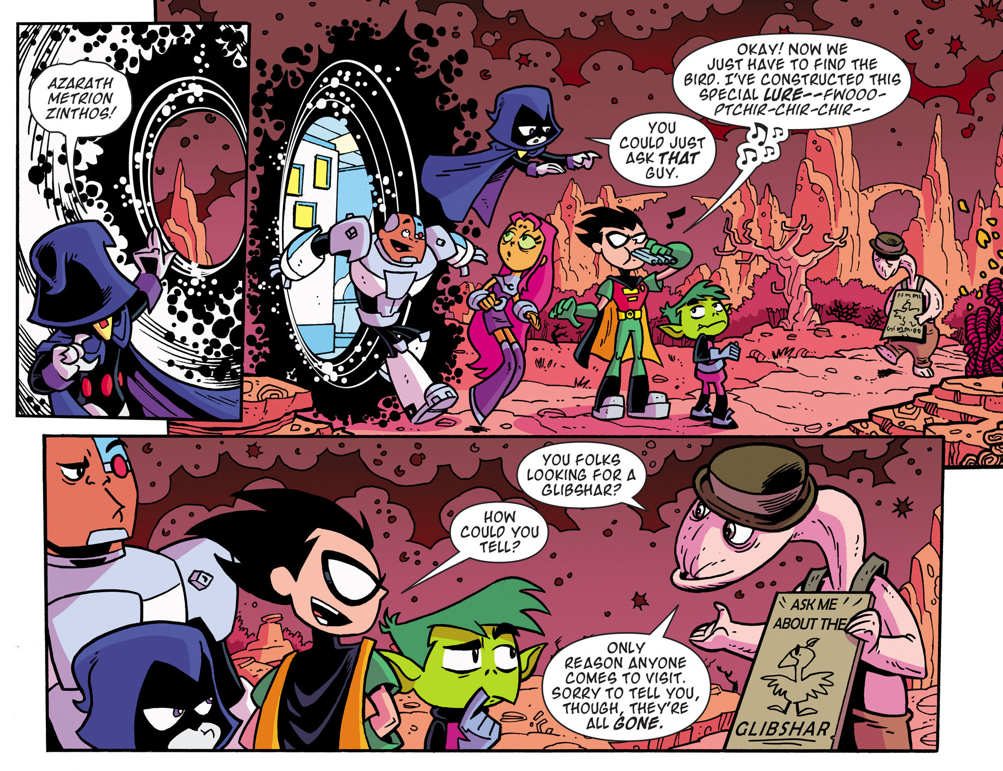 Read online Teen Titans Go! (2013) comic -  Issue #33 - 16