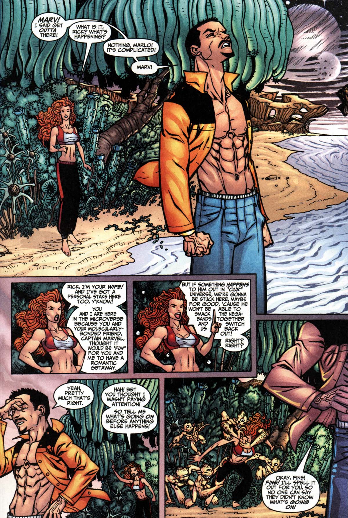 Captain Marvel (1999) Issue #34 #35 - English 2