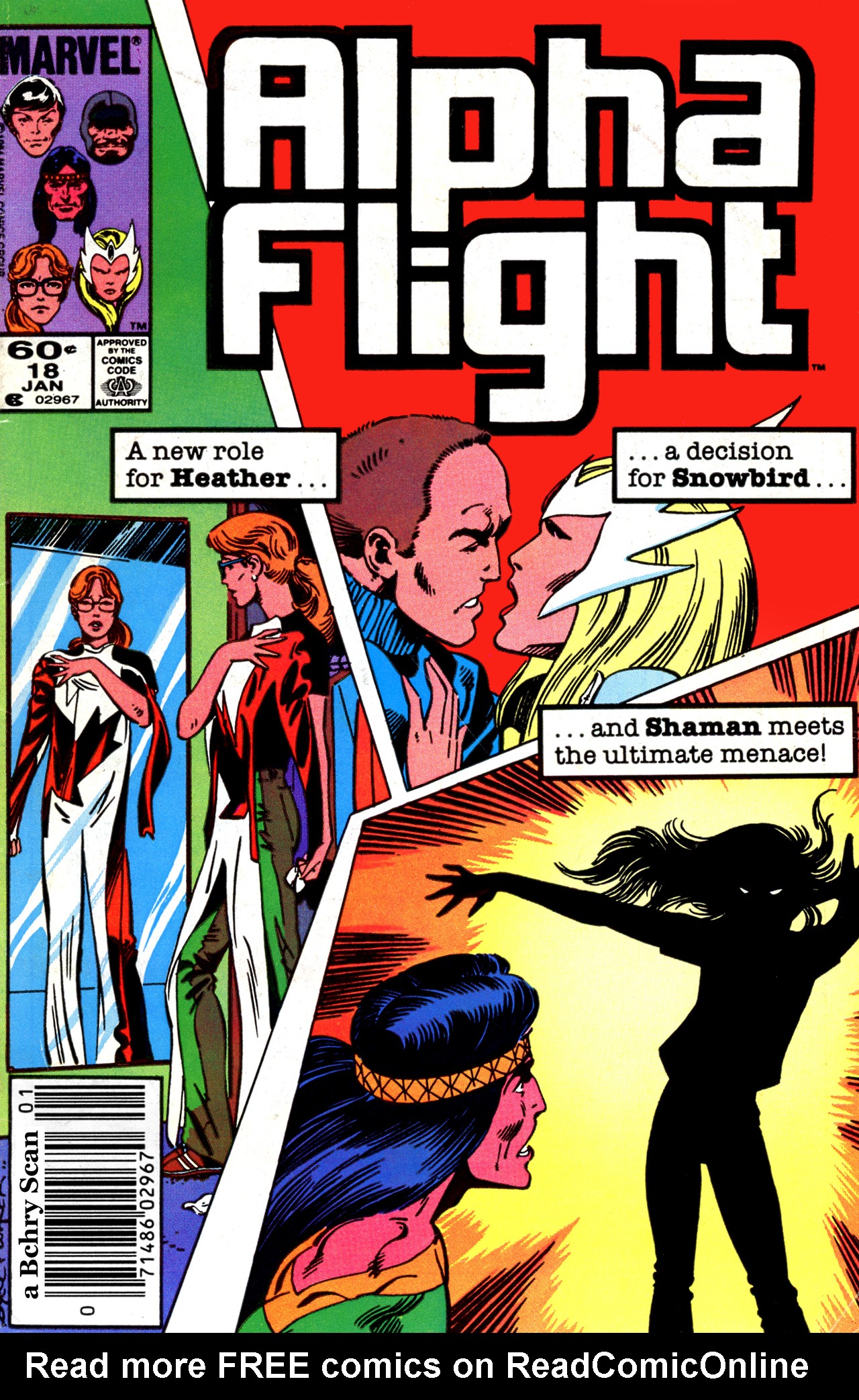 Read online Alpha Flight (1983) comic -  Issue #18 - 1