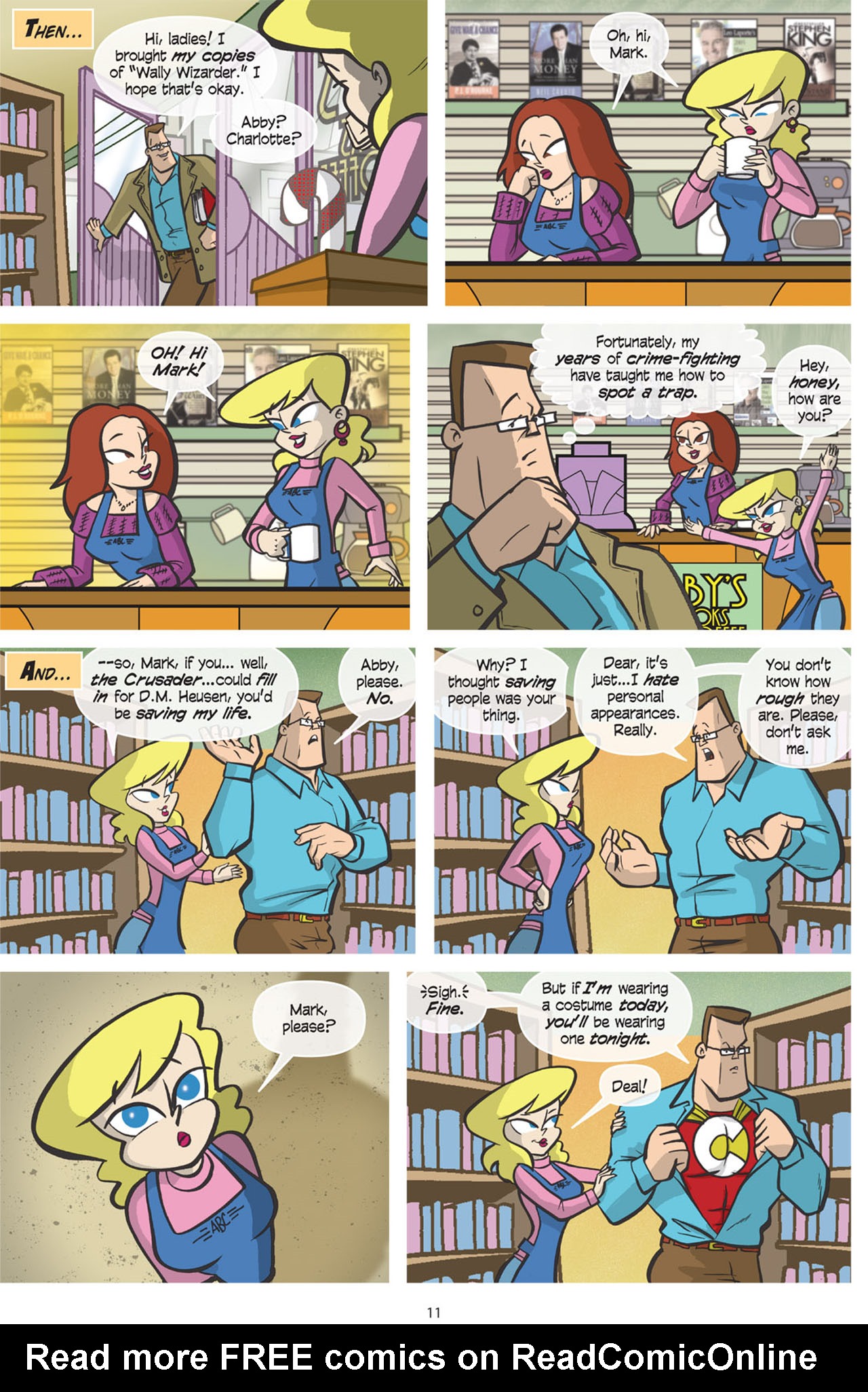 Read online Love and Capes comic -  Issue #2 - 12