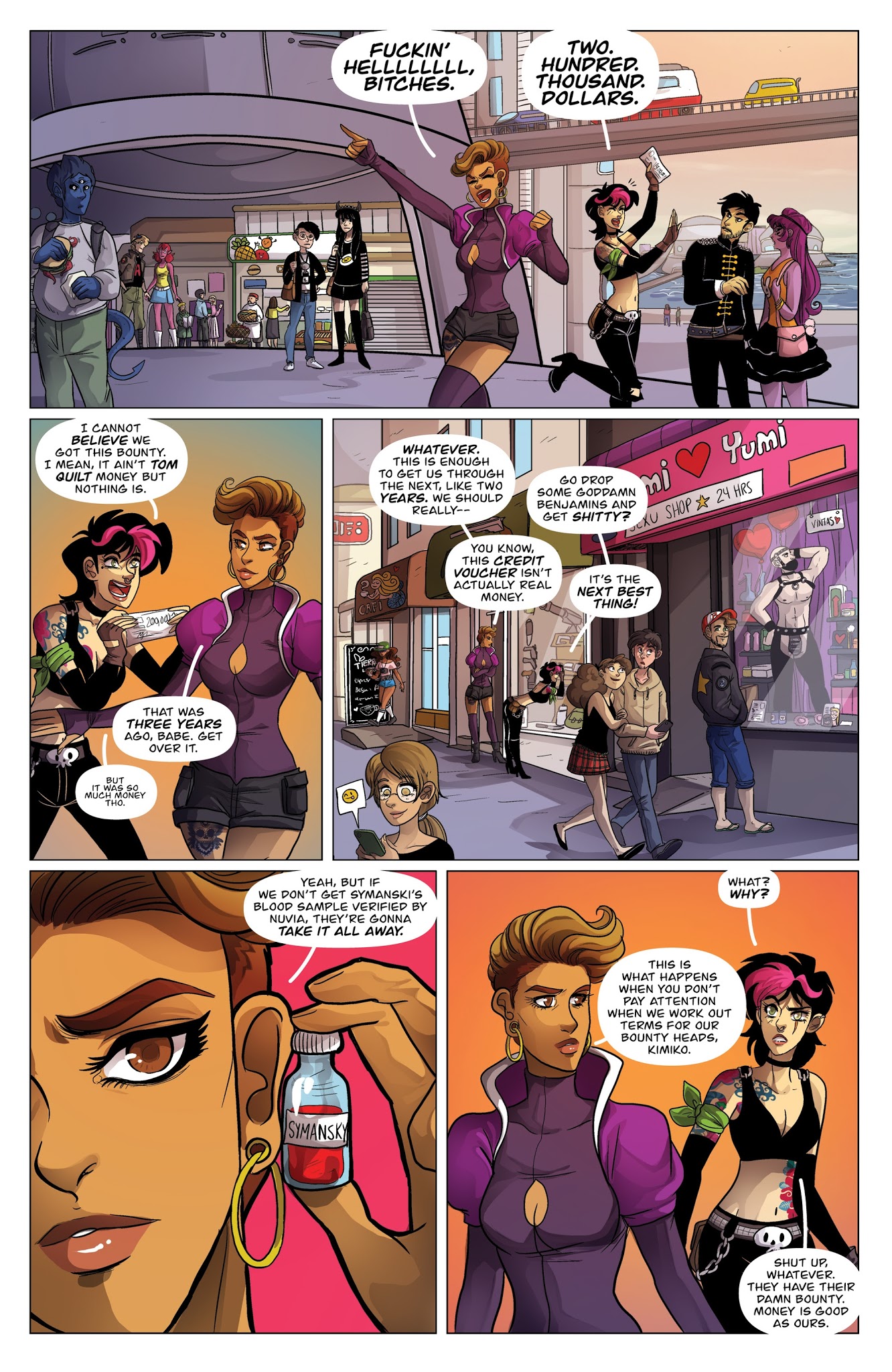 Read online Kim & Kim v2: Love is a Battlefield comic -  Issue #1 - 8