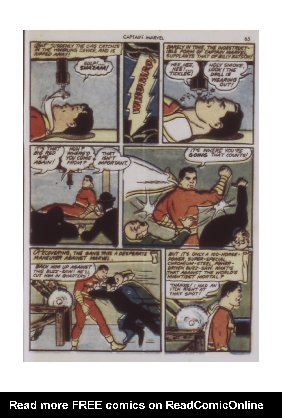 Read online Captain Marvel Adventures comic -  Issue #9 - 65