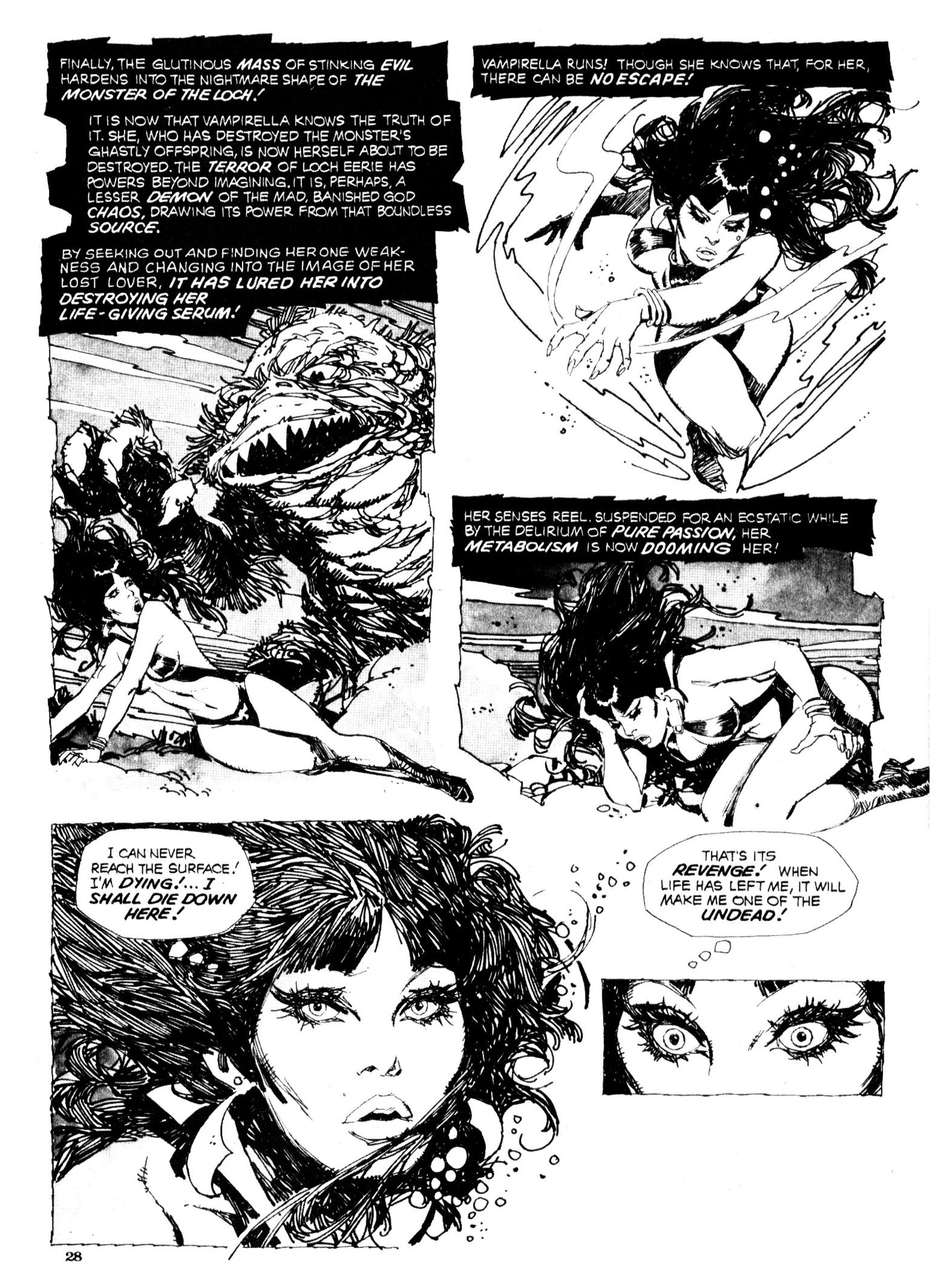 Read online Vampirella (1969) comic -  Issue #111 - 28