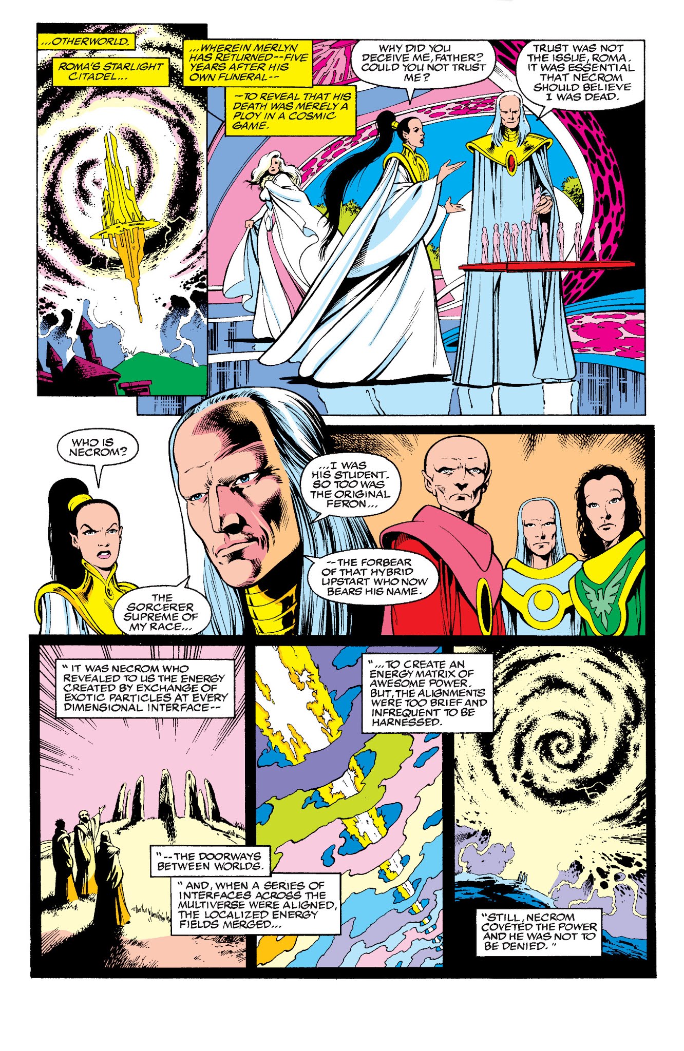 Read online Excalibur Visionaries: Alan Davis comic -  Issue # TPB 1 (Part 2) - 101