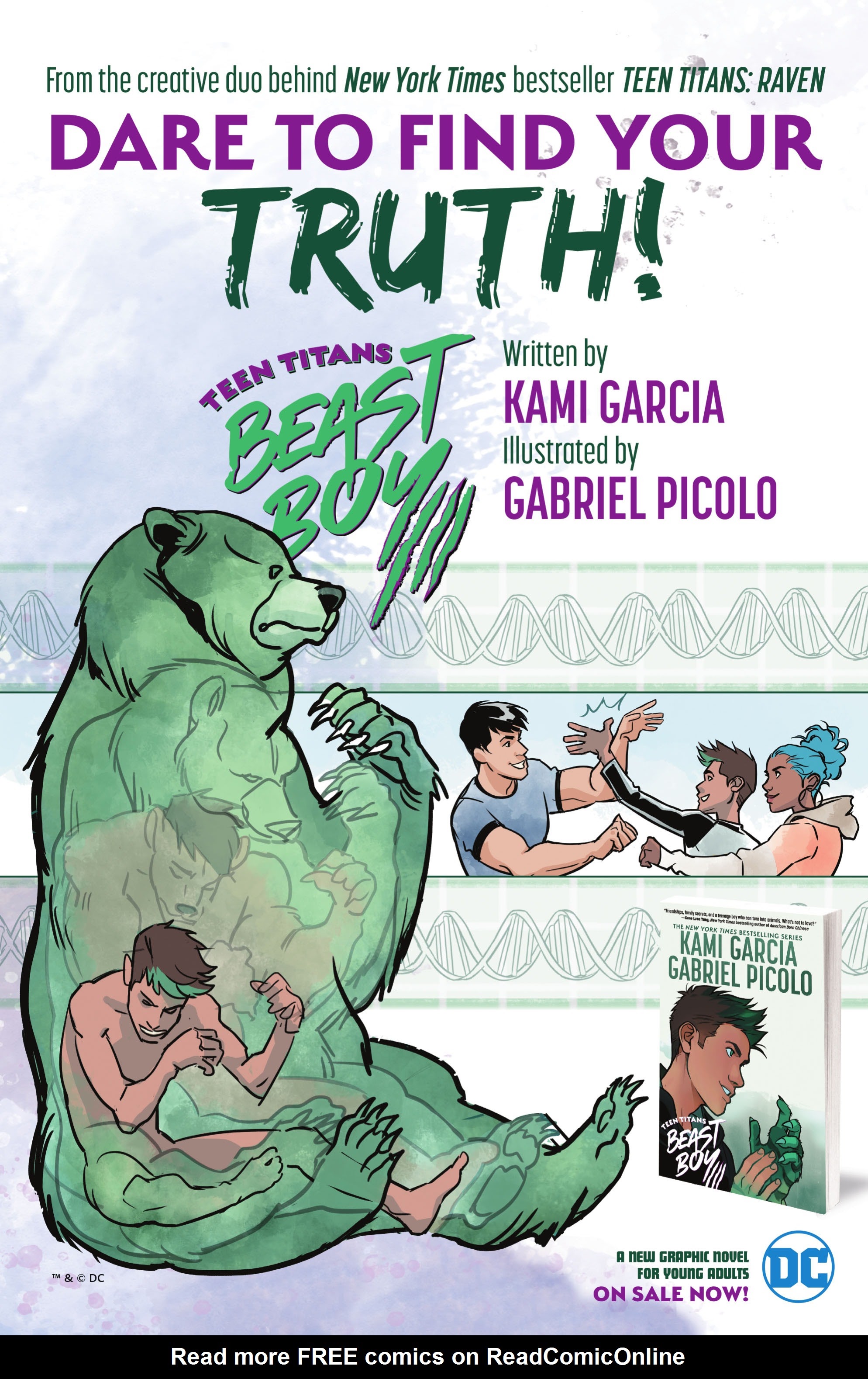 Read online Free Comic Book Day 2021 comic -  Issue # Teen Titans - Beast Boy Loves Raven Special Edition - 28