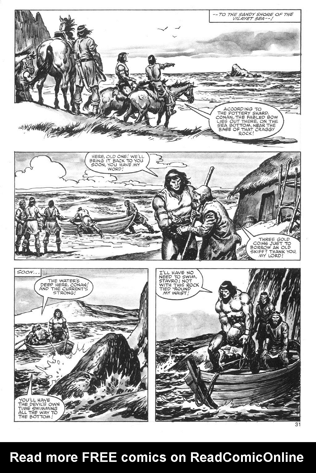 Read online The Savage Sword Of Conan comic -  Issue #87 - 31