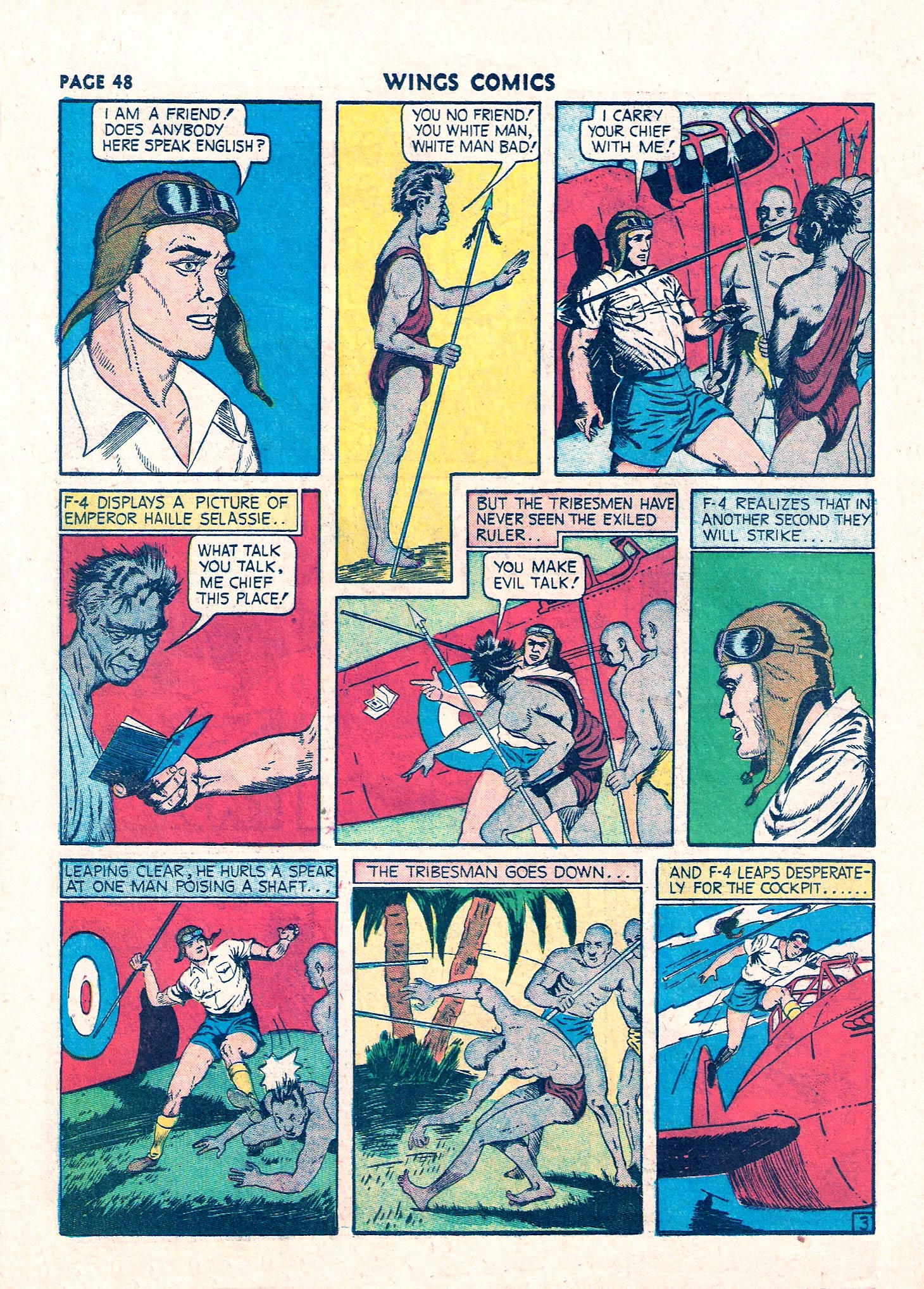 Read online Wings Comics comic -  Issue #9 - 50